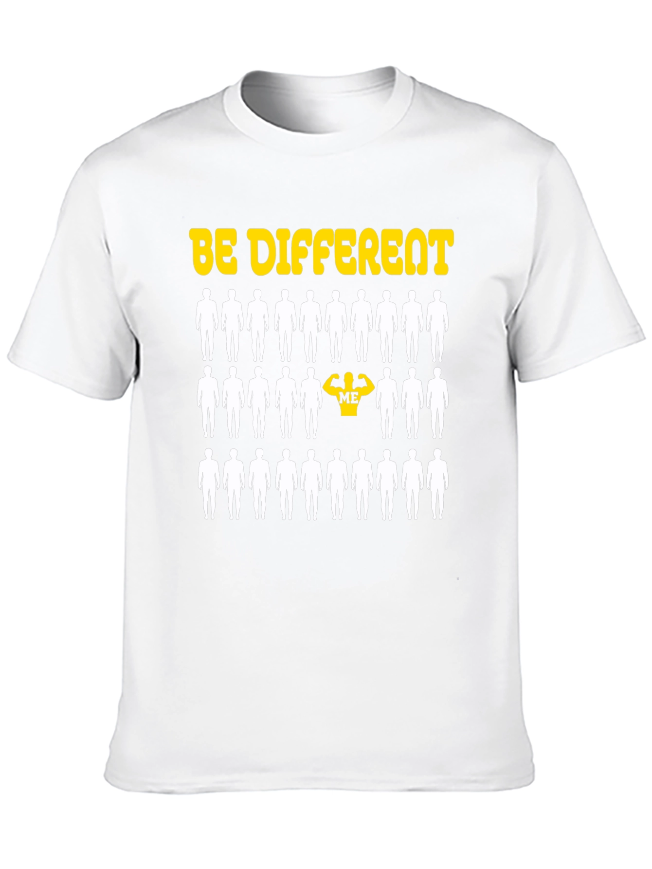 Be Different Graphic T-Shirt - Black