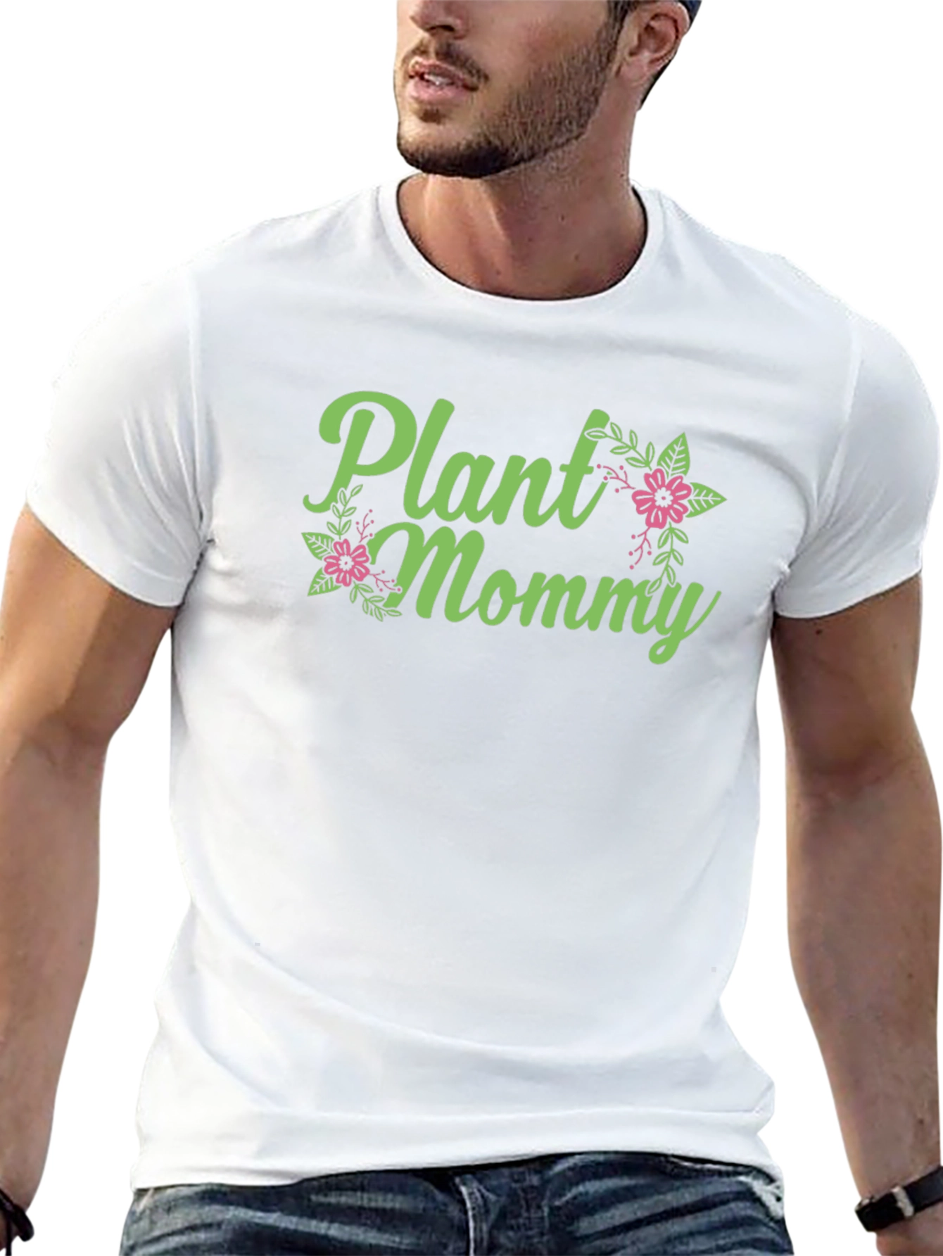 Plant Mommy Graphic Tee - Black Unisex T-Shirt