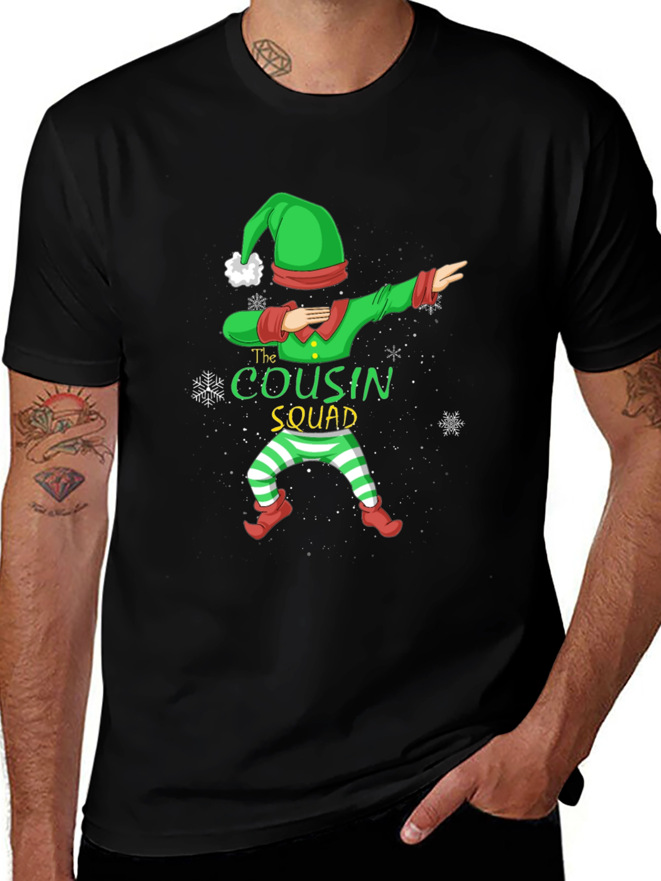 The Cousin Squad Christmas Elf T-Shirt