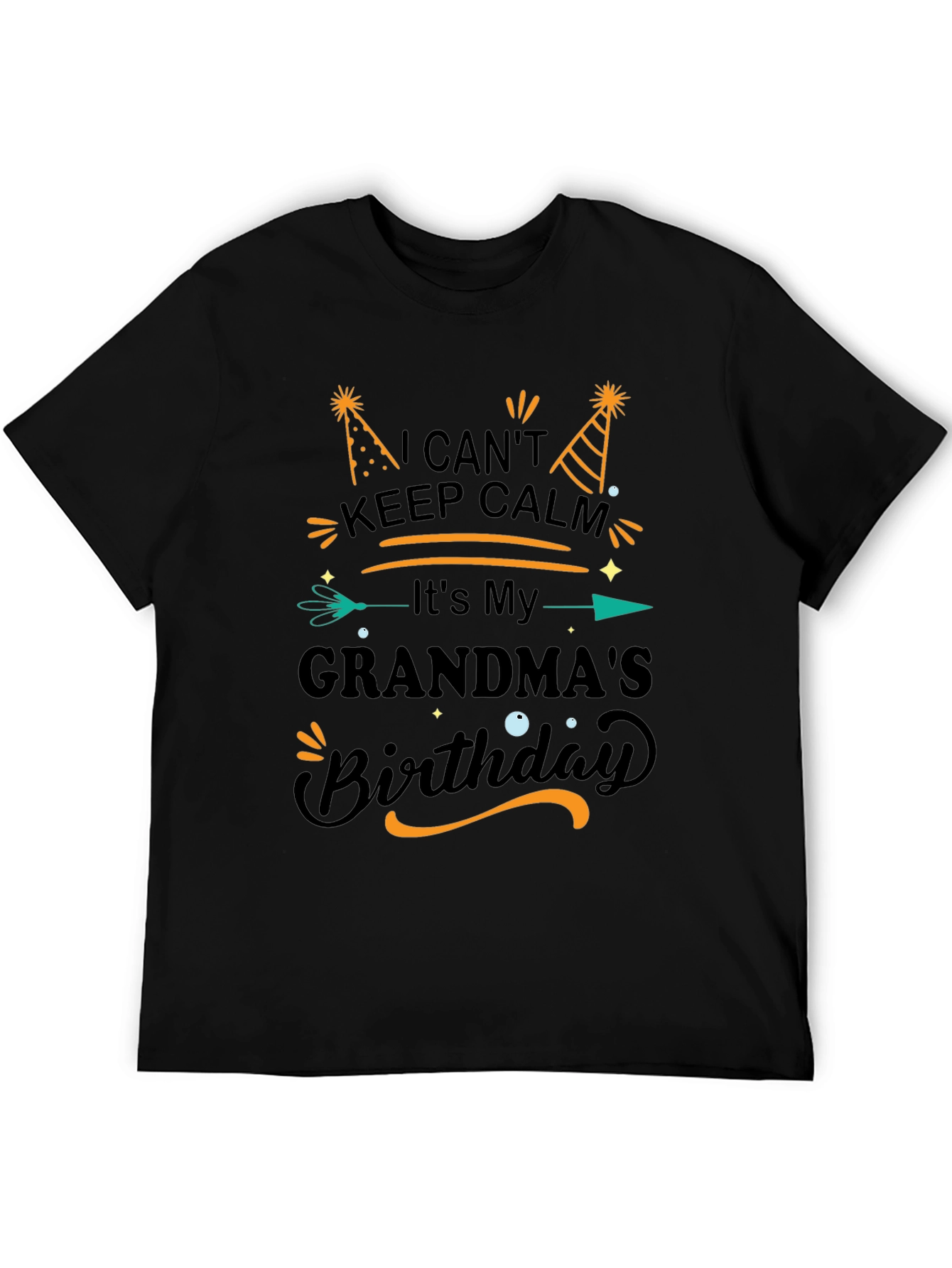 Grandmas Birthday T-Shirt - Keep Calm