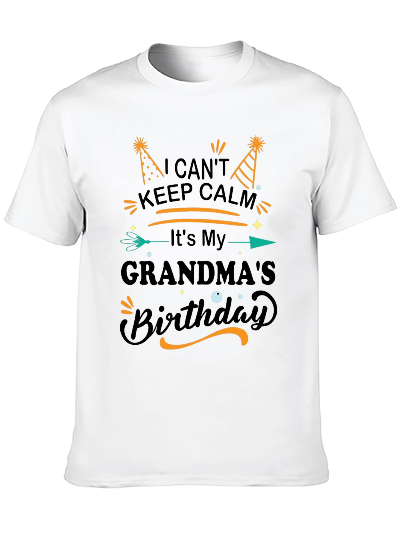 Grandmas Birthday T-Shirt - Keep Calm