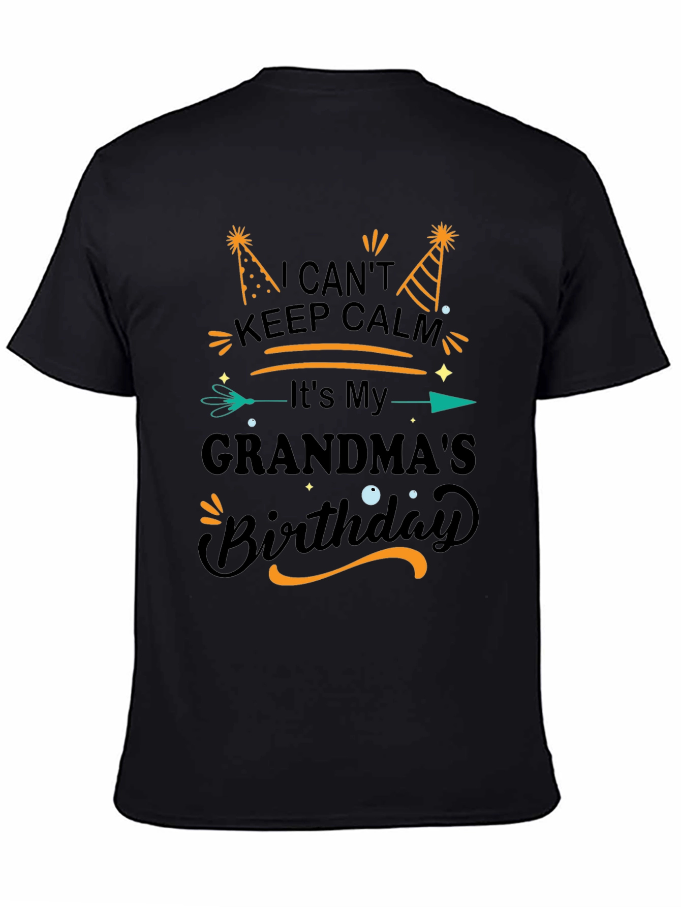 Grandmas Birthday T-Shirt - Keep Calm