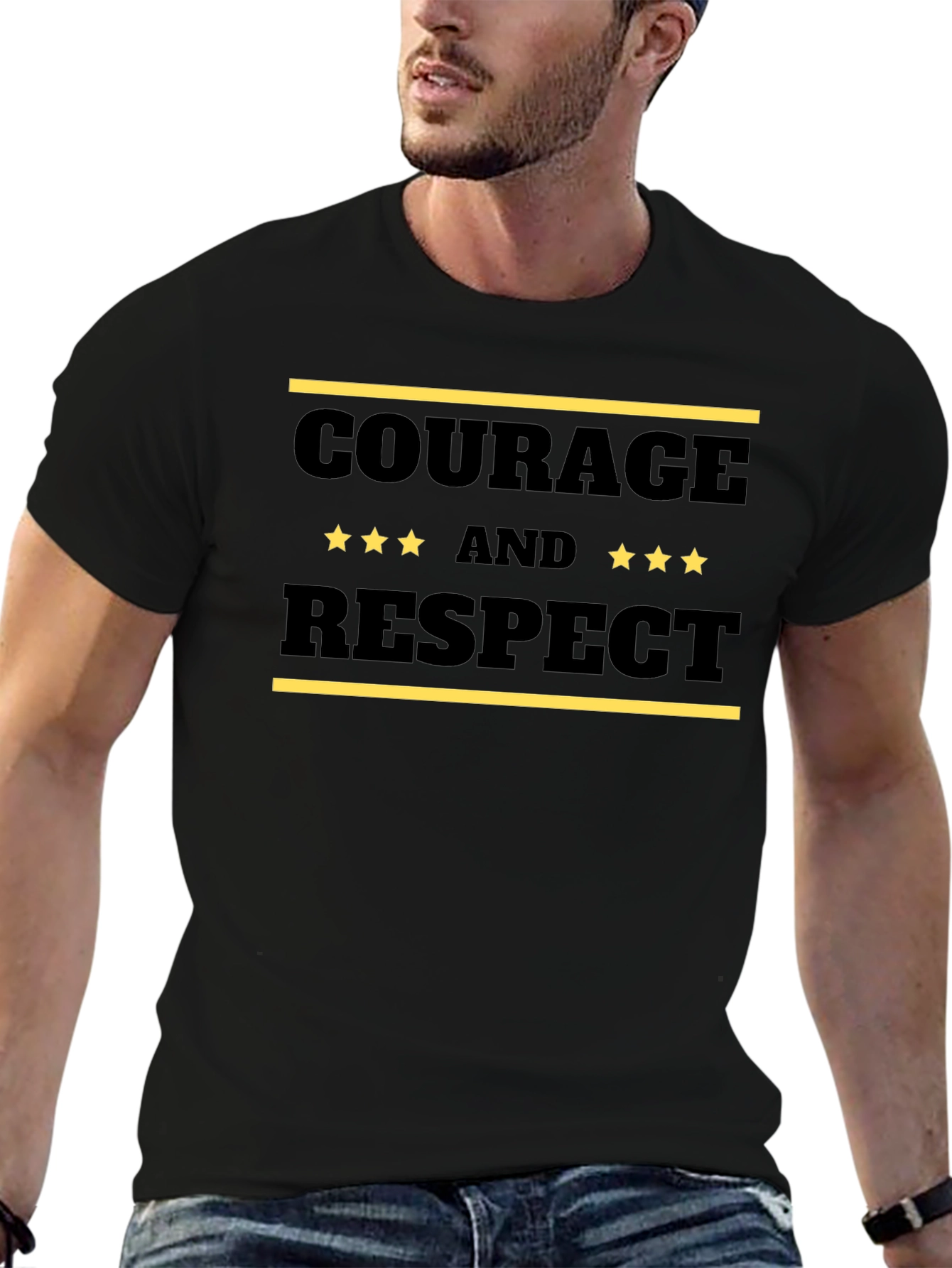Courage and Respect Graphic Tee