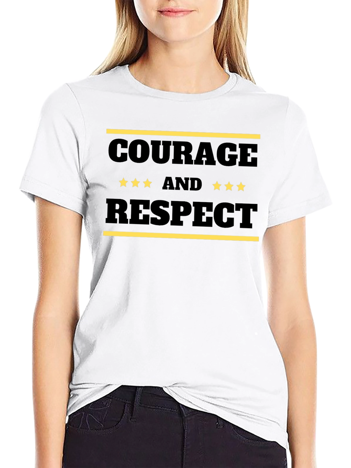 Courage and Respect Graphic Tee