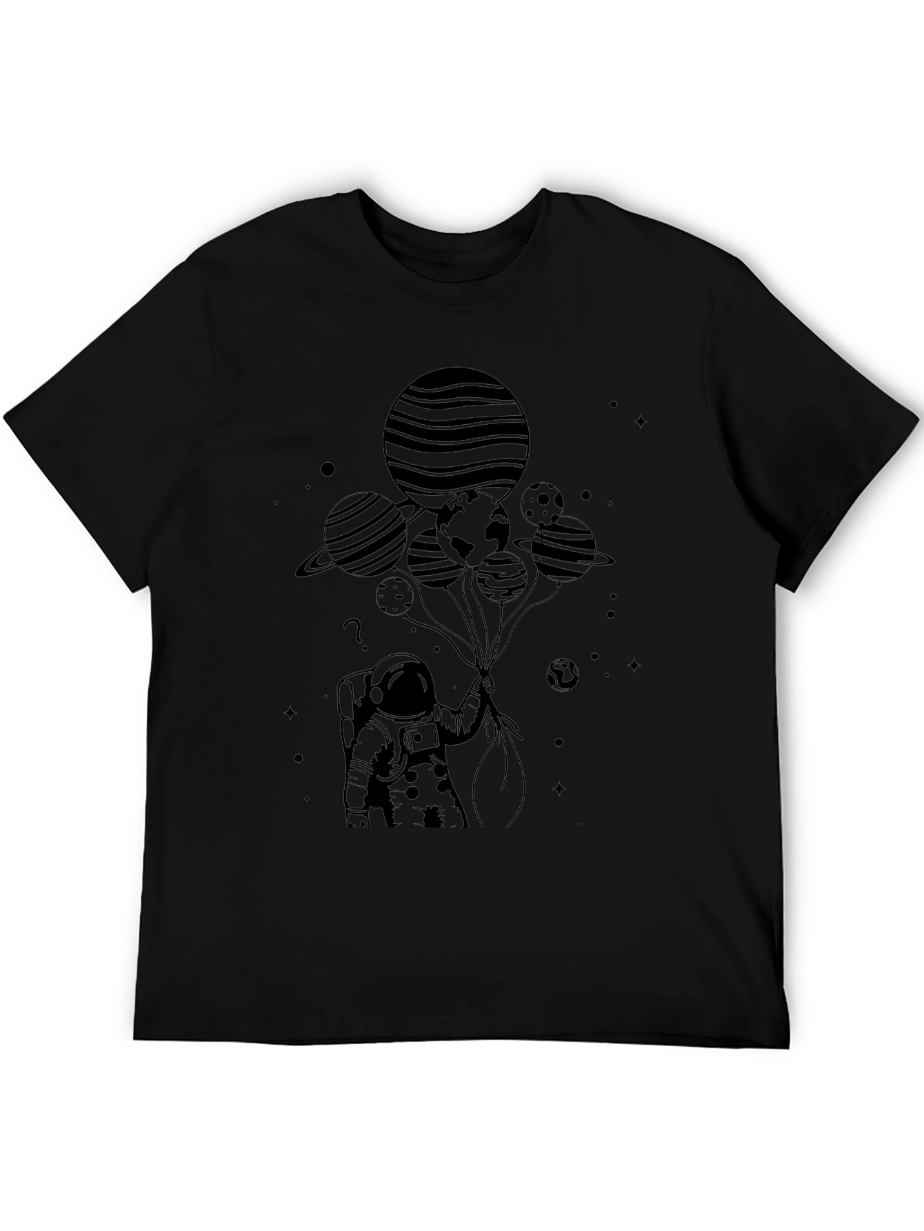 Astronaut & Planet Balloon Graphic Tee