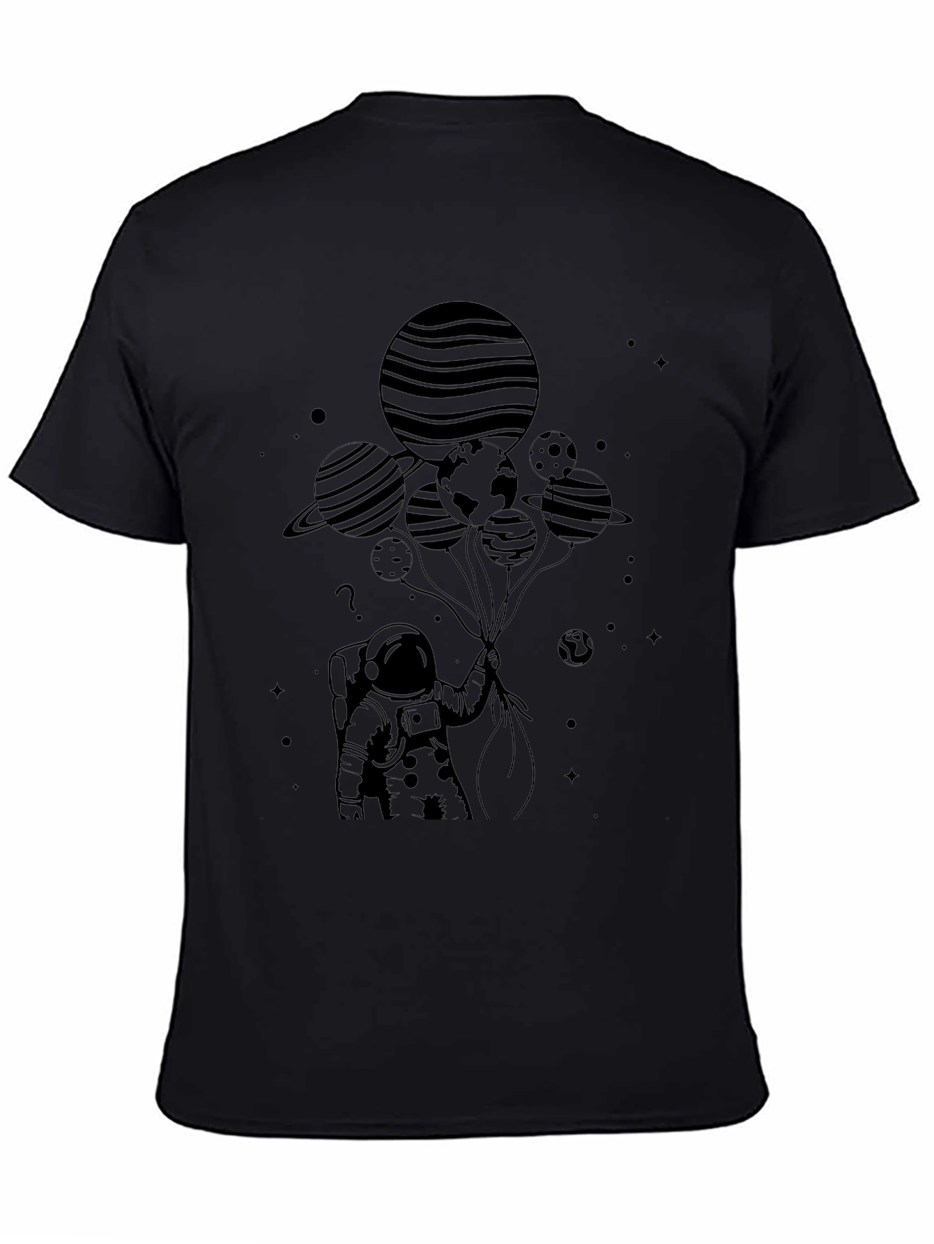 Astronaut & Planet Balloon Graphic Tee