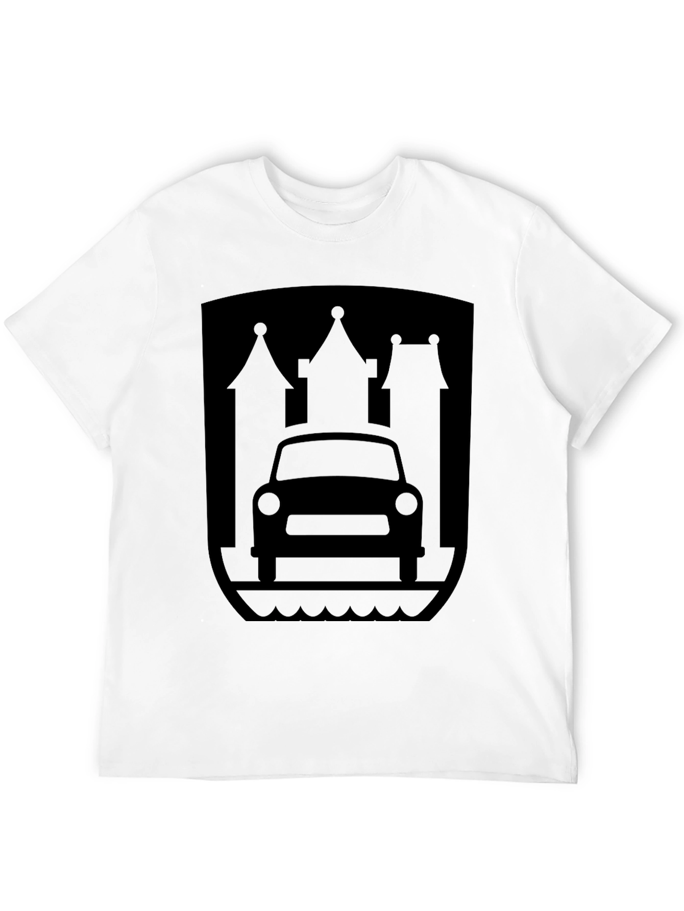 Wolfsburg Crest Car T-Shirt