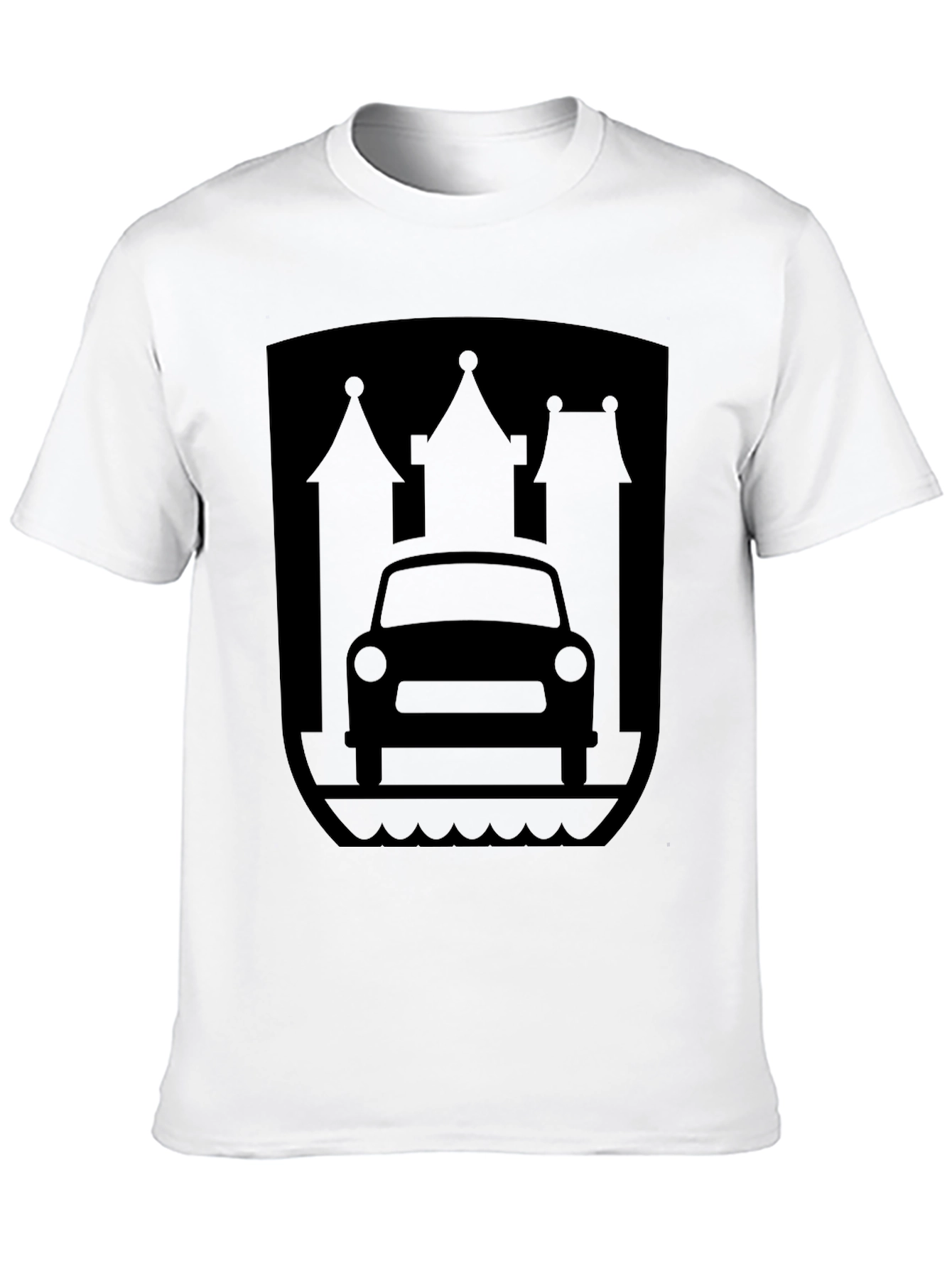 Wolfsburg Crest Car T-Shirt