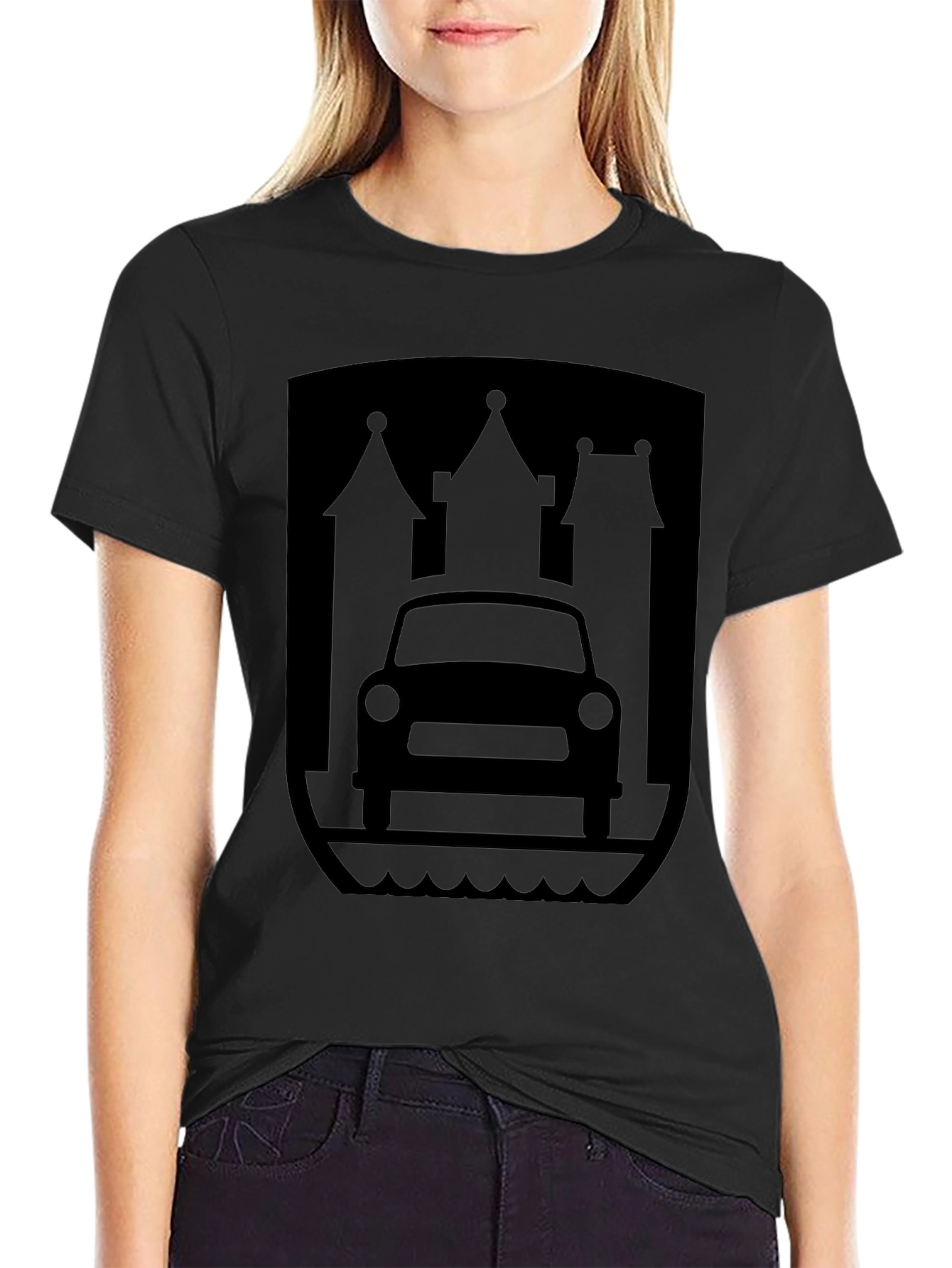 Wolfsburg Crest Car T-Shirt
