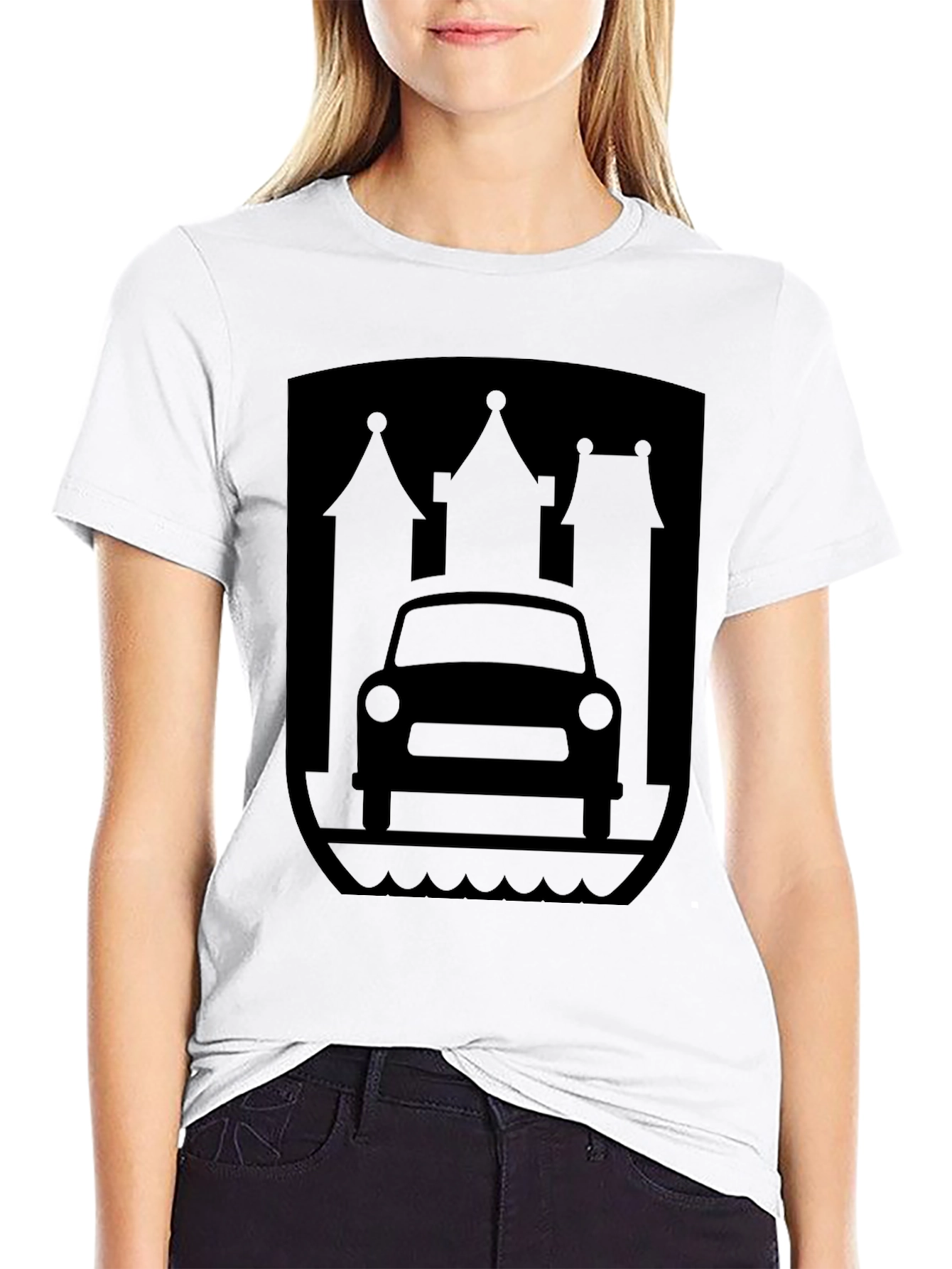 Wolfsburg Crest Car T-Shirt