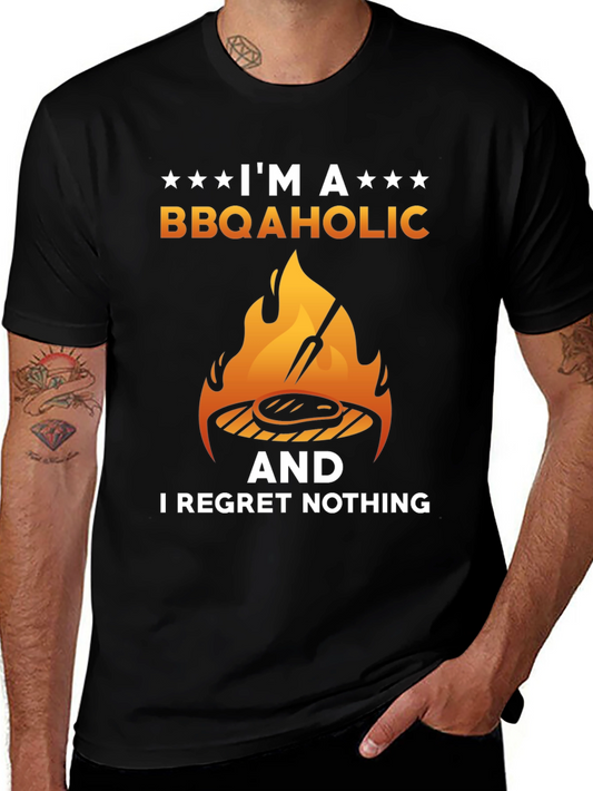 BBQaholic T-Shirt - Grill Master Apparel