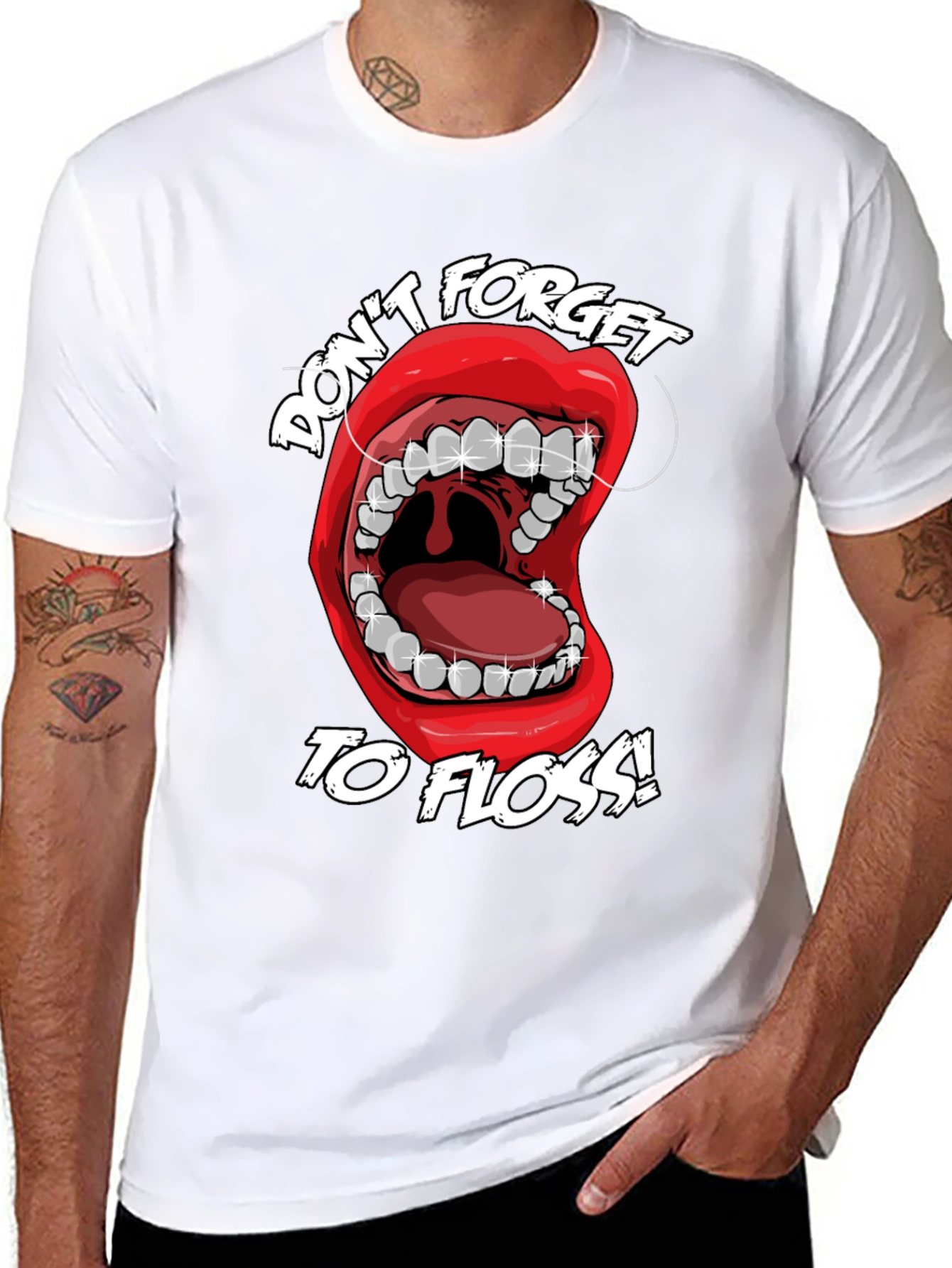 Dont Forget to Floss! Graphic T-Shirt
