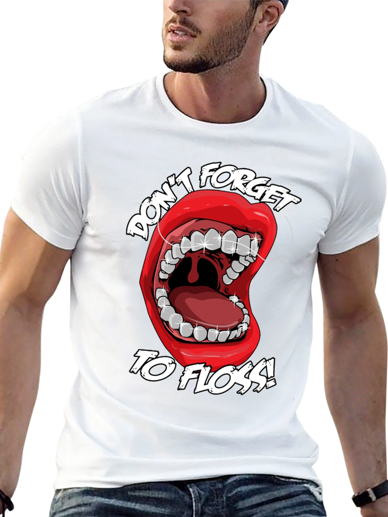 Dont Forget to Floss! Graphic T-Shirt