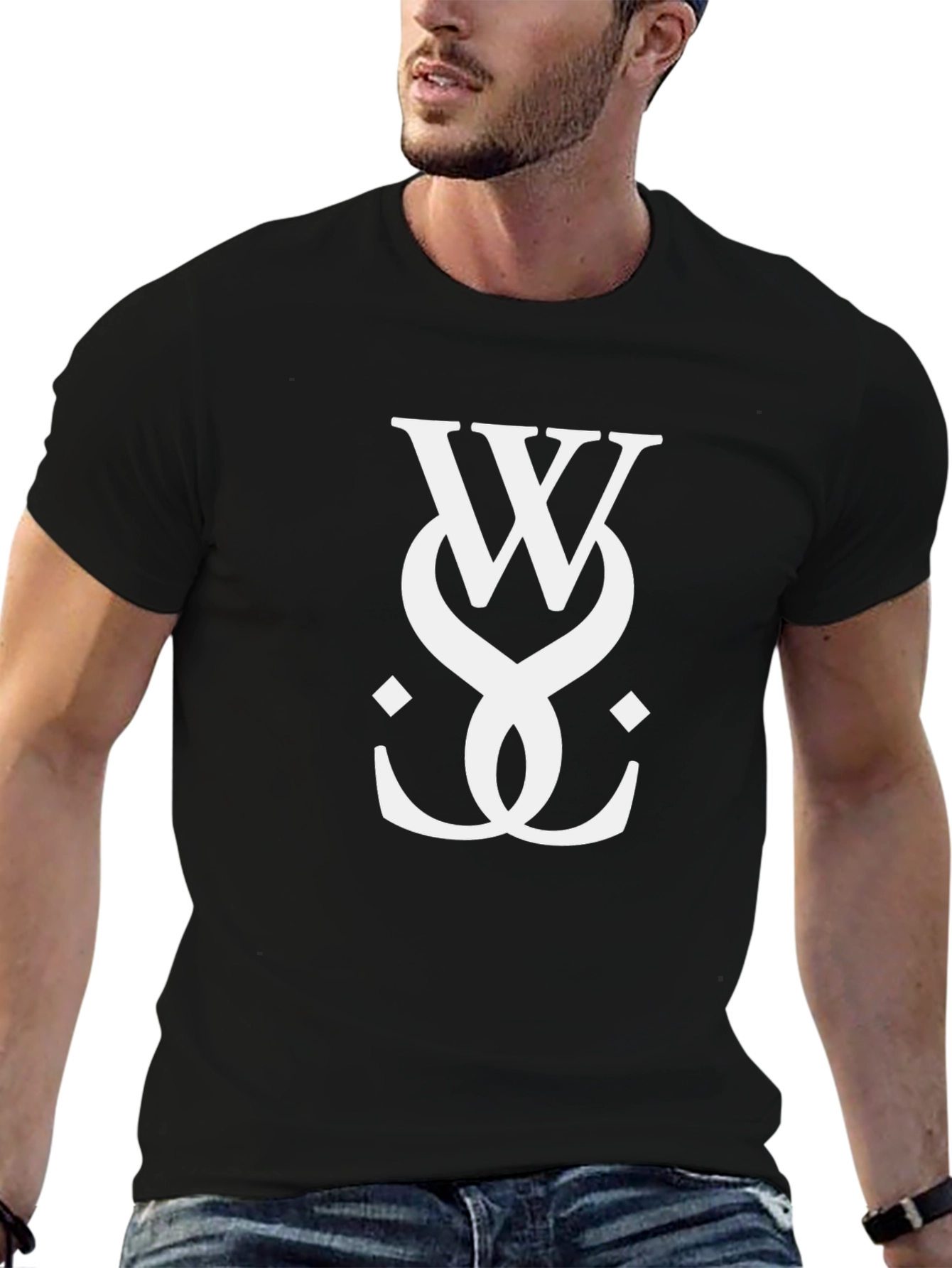 Whitechapel Band Logo Black T-Shirt