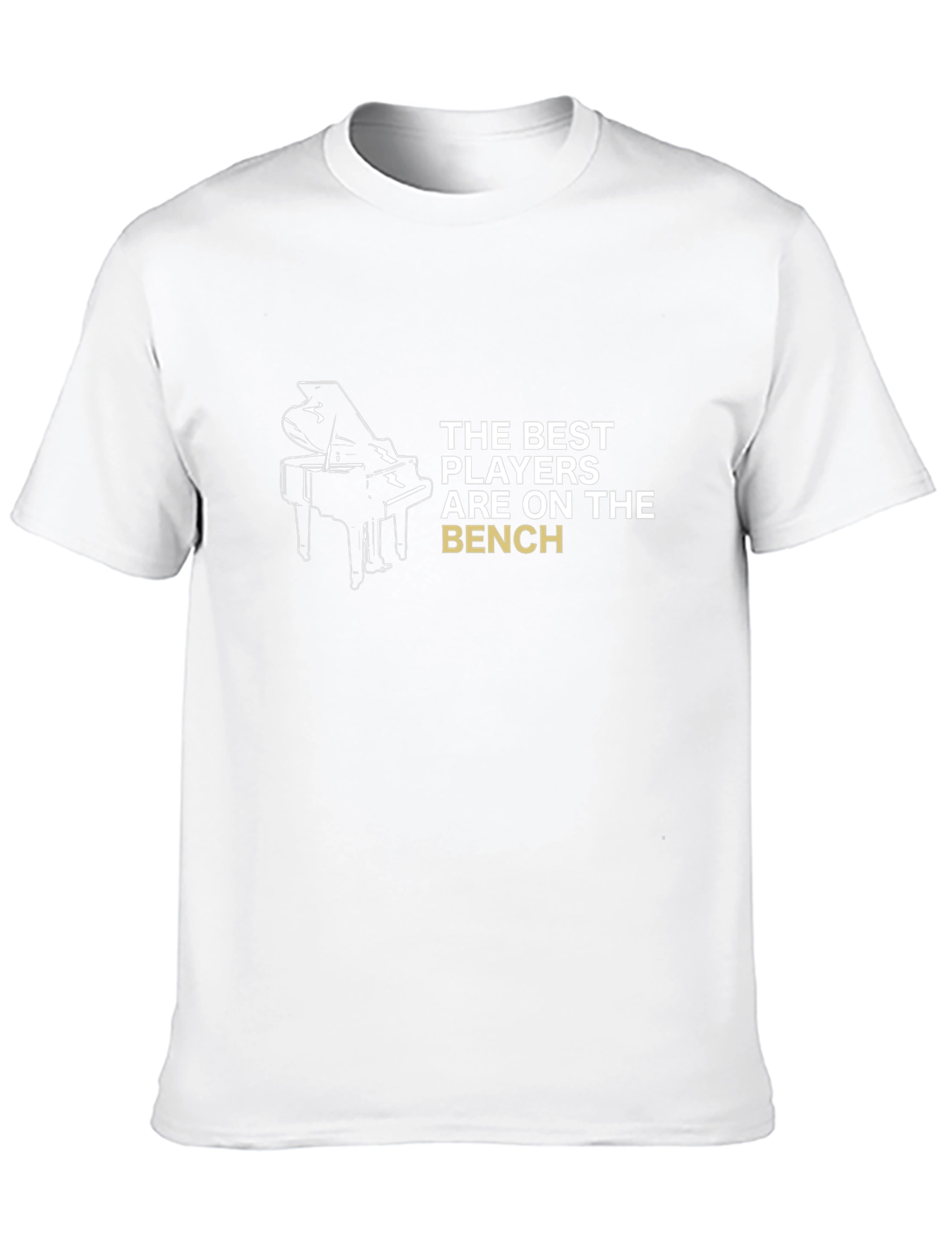 Piano Player T-Shirt - Best Players On The Bench