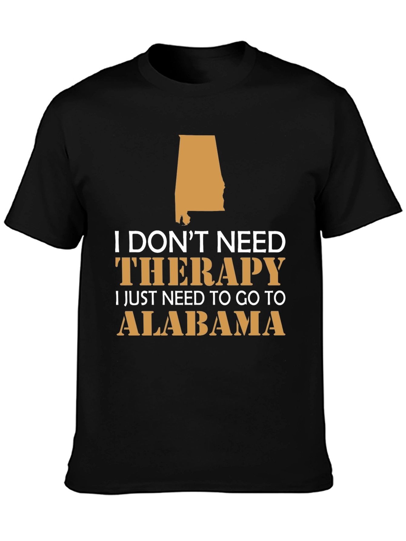 Alabama Therapy Graphic T-Shirt