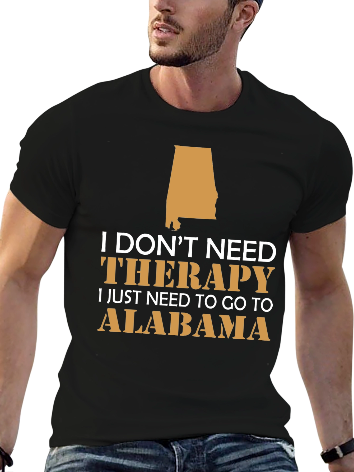 Alabama Therapy Graphic T-Shirt