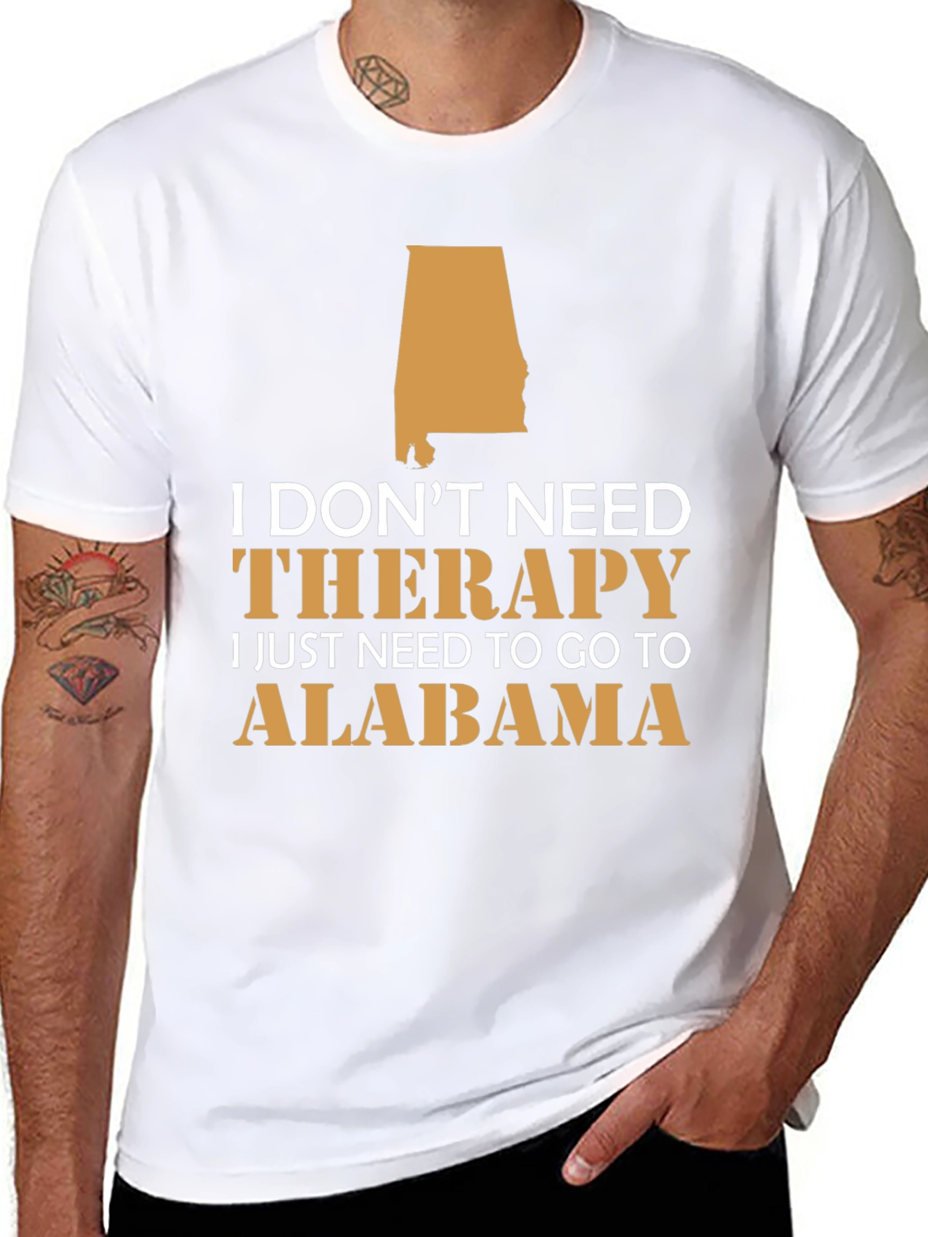 Alabama Therapy Graphic T-Shirt