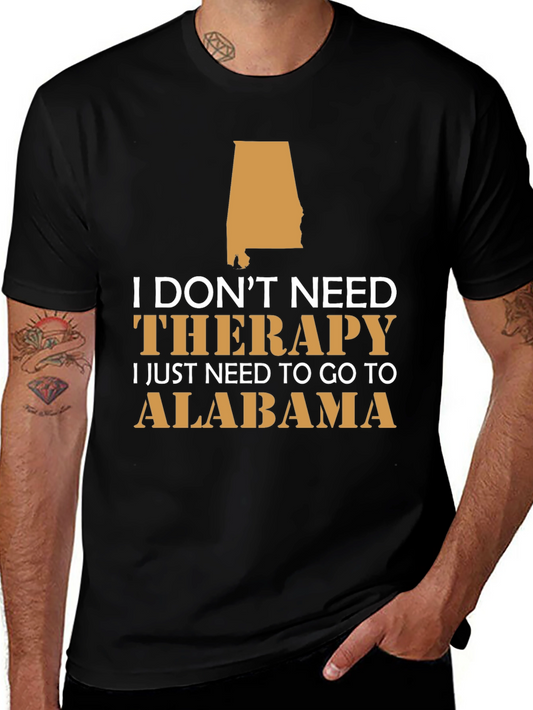 Alabama Therapy Graphic T-Shirt