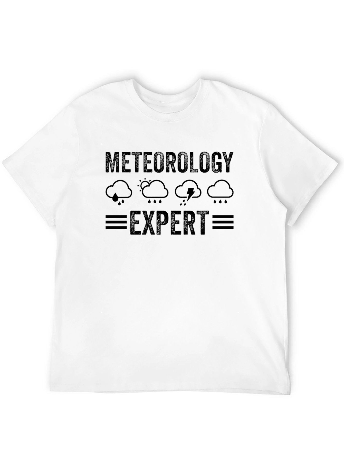 Meteorology Expert Graphic T-Shirt - Weather Geek Tee