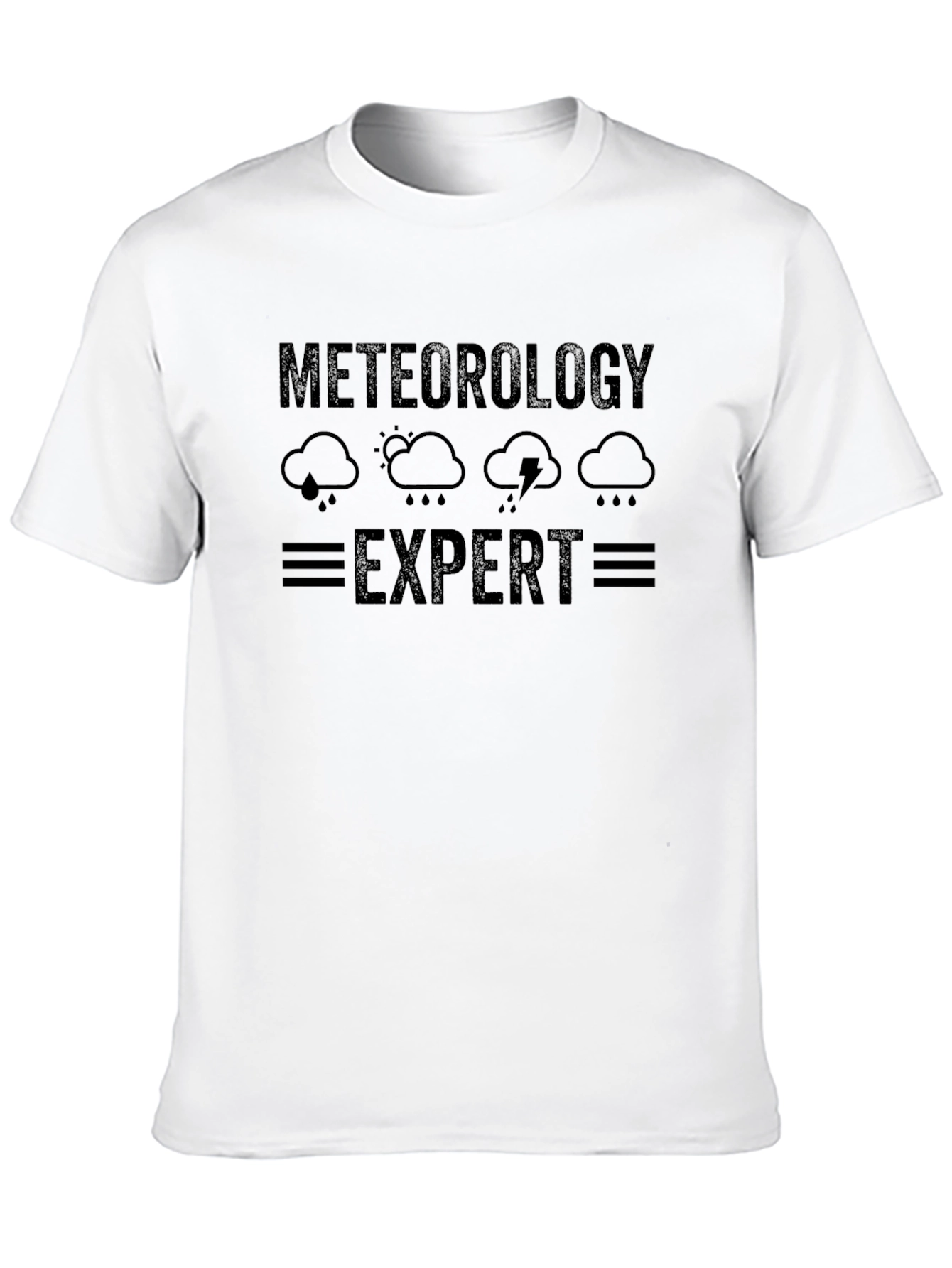 Meteorology Expert Graphic T-Shirt - Weather Geek Tee