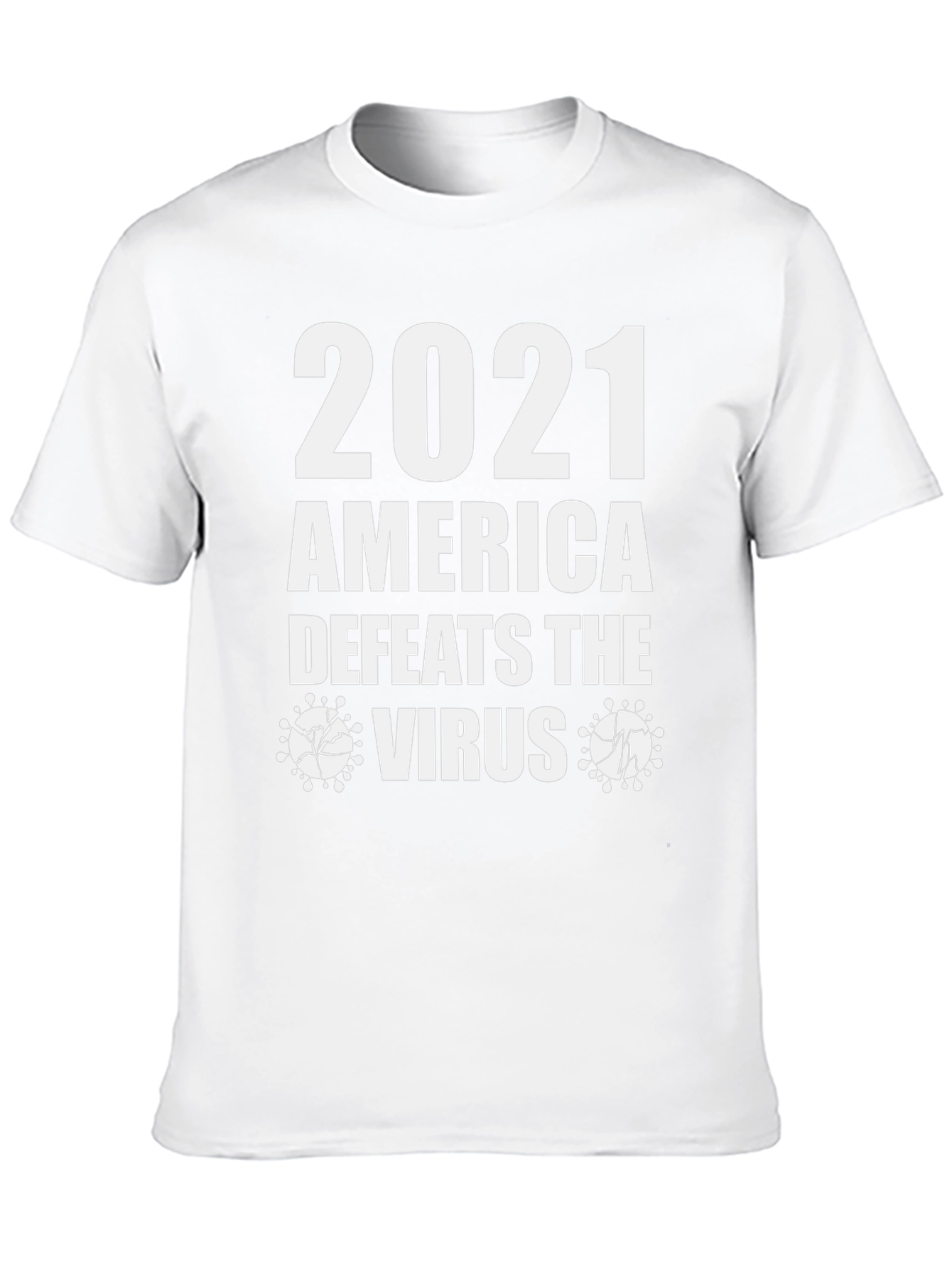 2021 America Defeats the Virus Graphic Tee