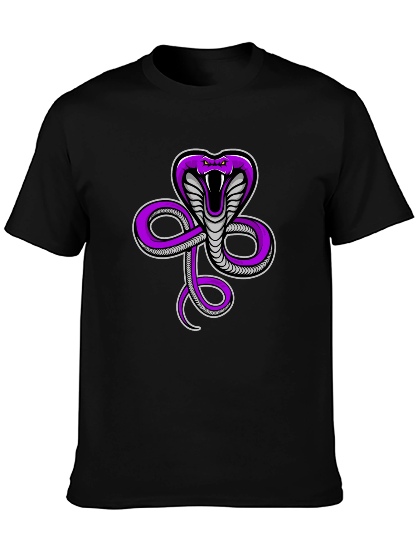 Cobra Snake Graphic Print Tee