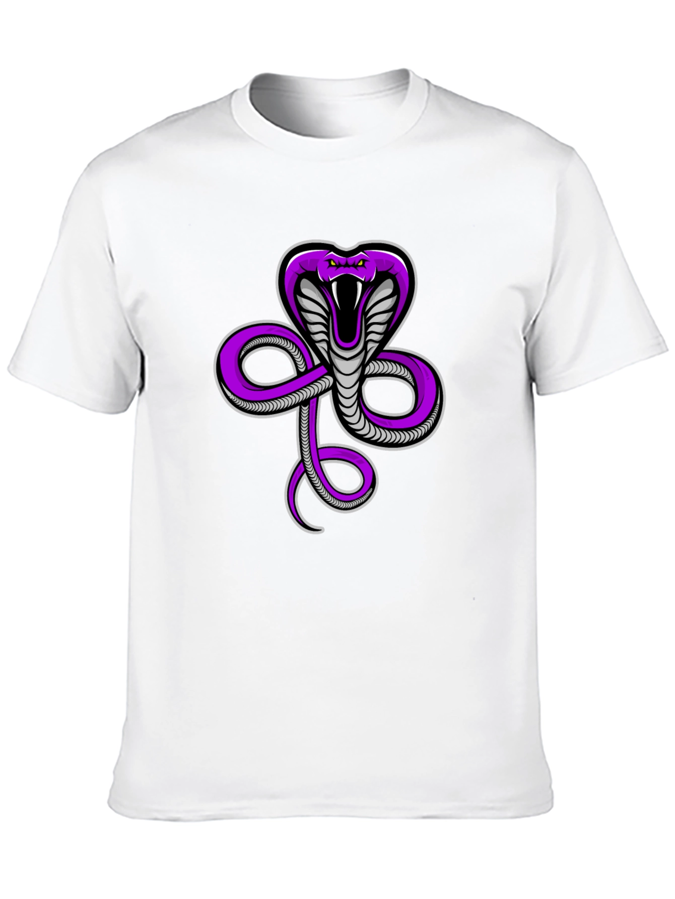Cobra Snake Graphic Print Tee