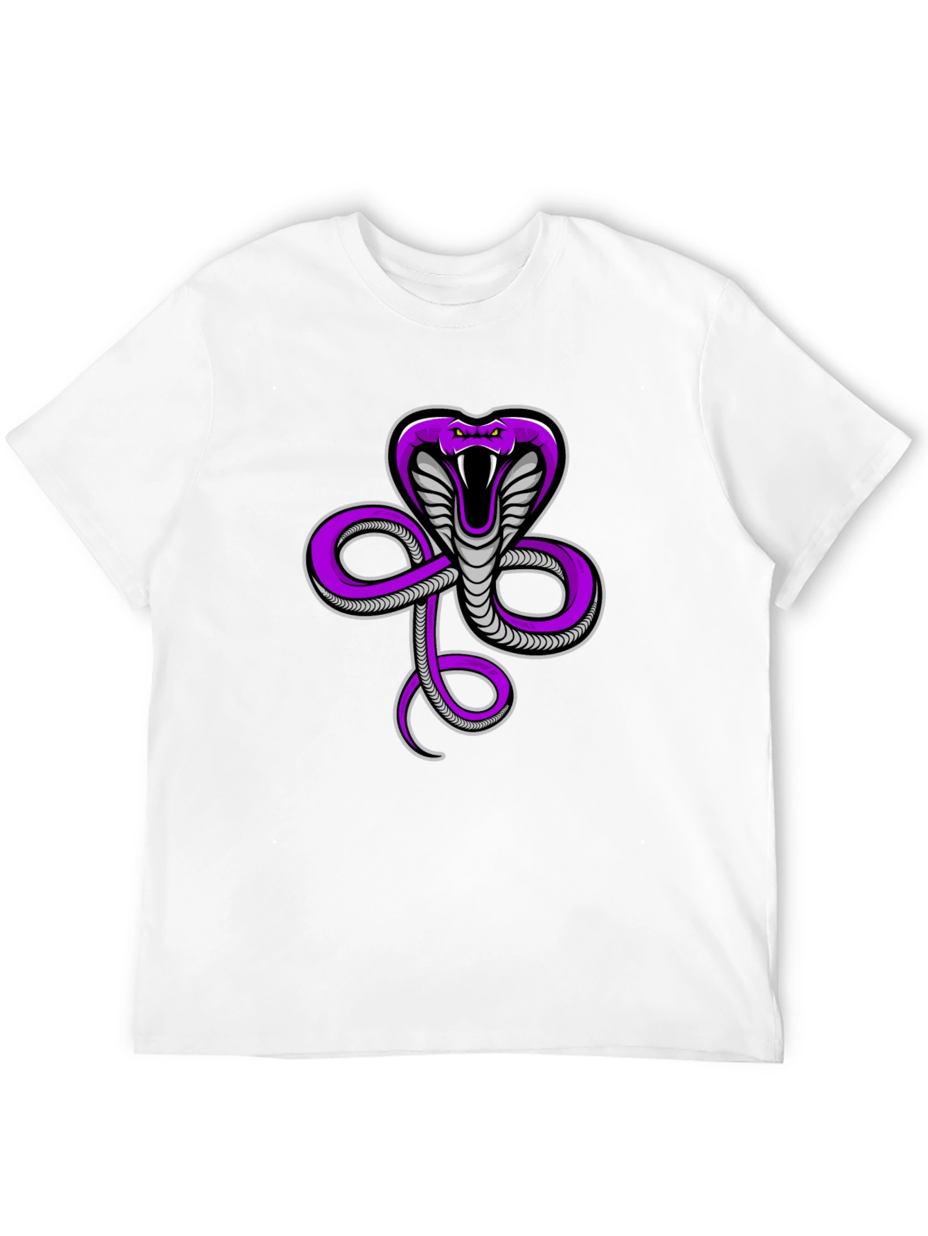 Cobra Snake Graphic Print Tee
