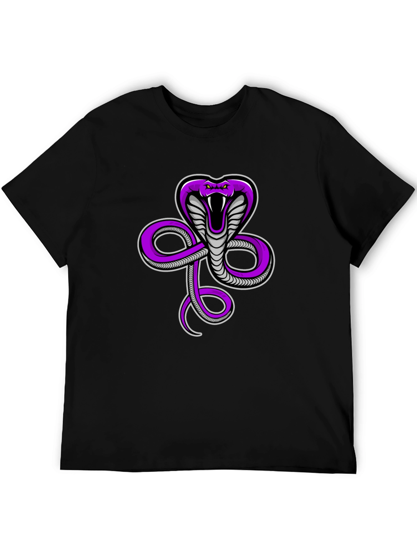 Cobra Snake Graphic Print Tee