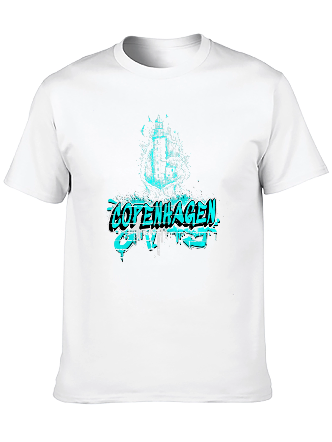 Copenhagen Graphic Tee - Lighthouse Design
