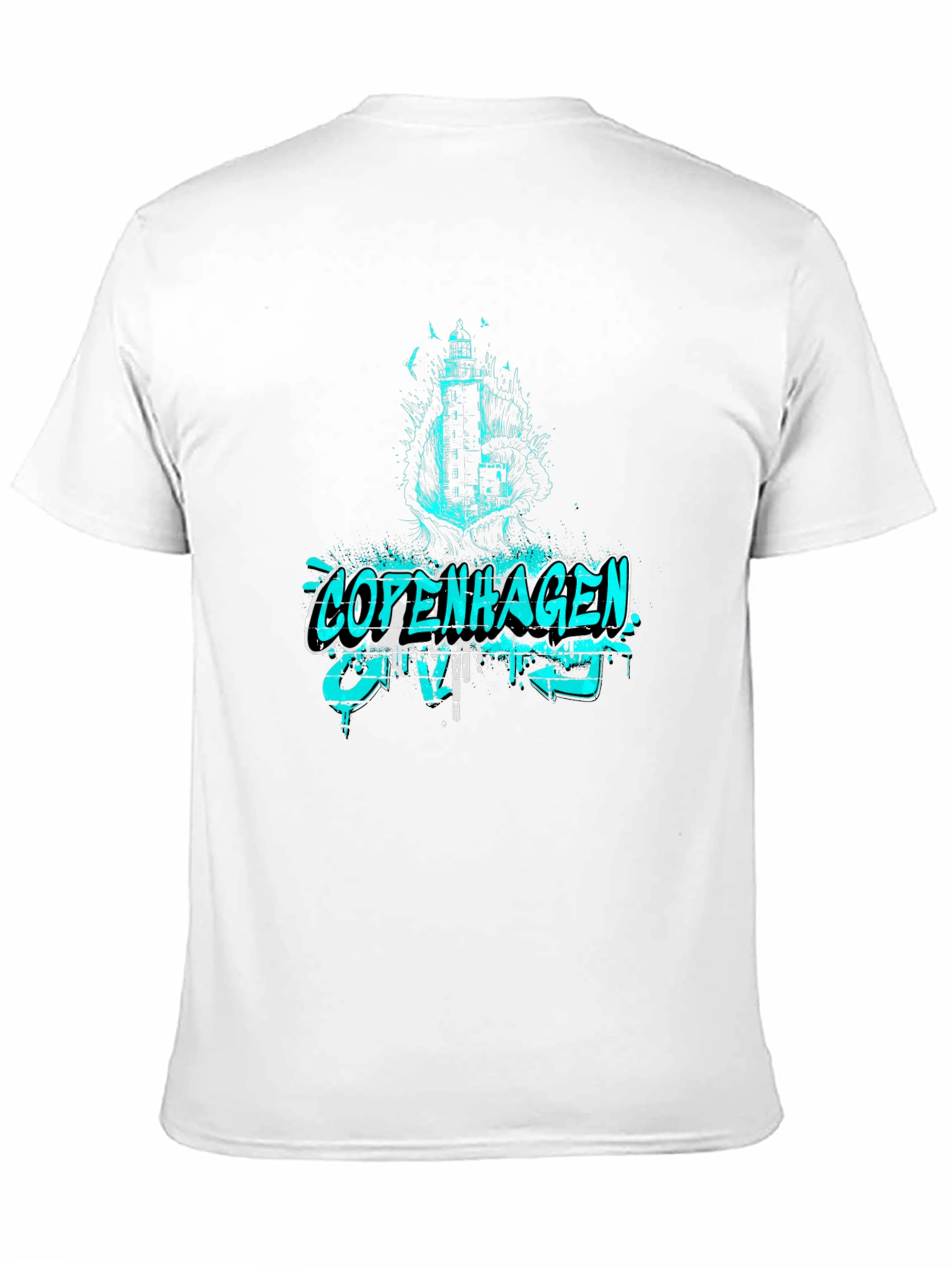 Copenhagen Graphic Tee - Lighthouse Design