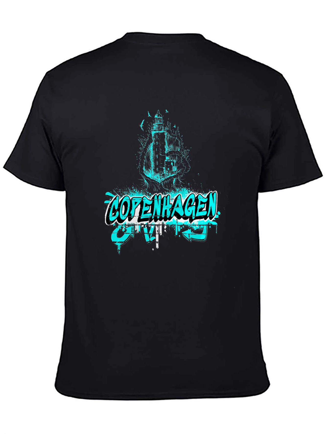 Copenhagen Graphic Tee - Lighthouse Design