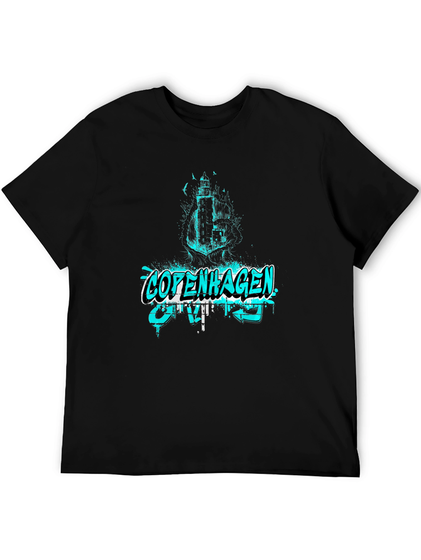 Copenhagen Graphic Tee - Lighthouse Design