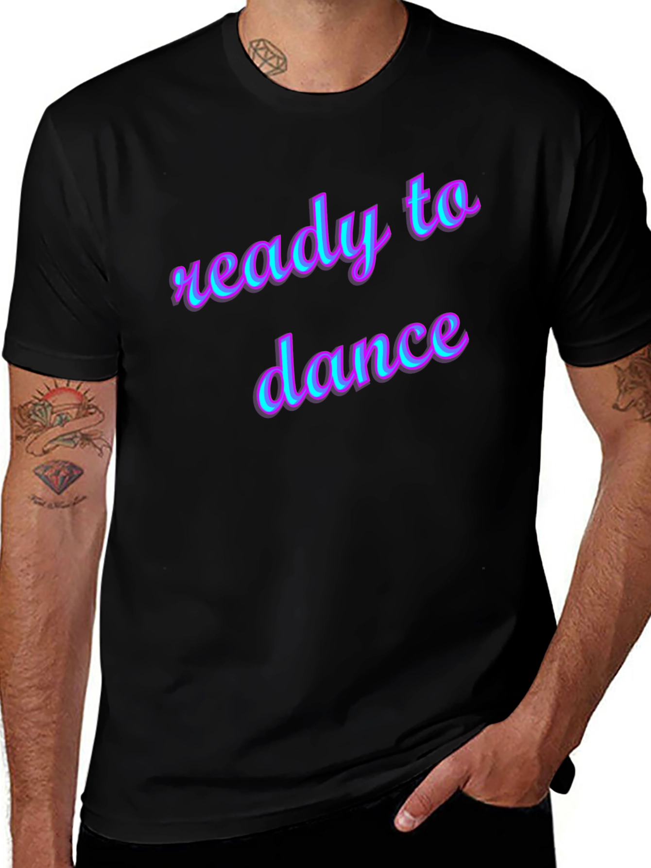 Ready to Dance Black T-Shirt