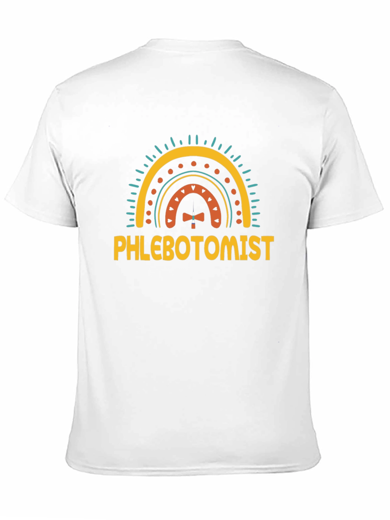 Phlebotomist Rainbow T-Shirt - Medical Professional Apparel