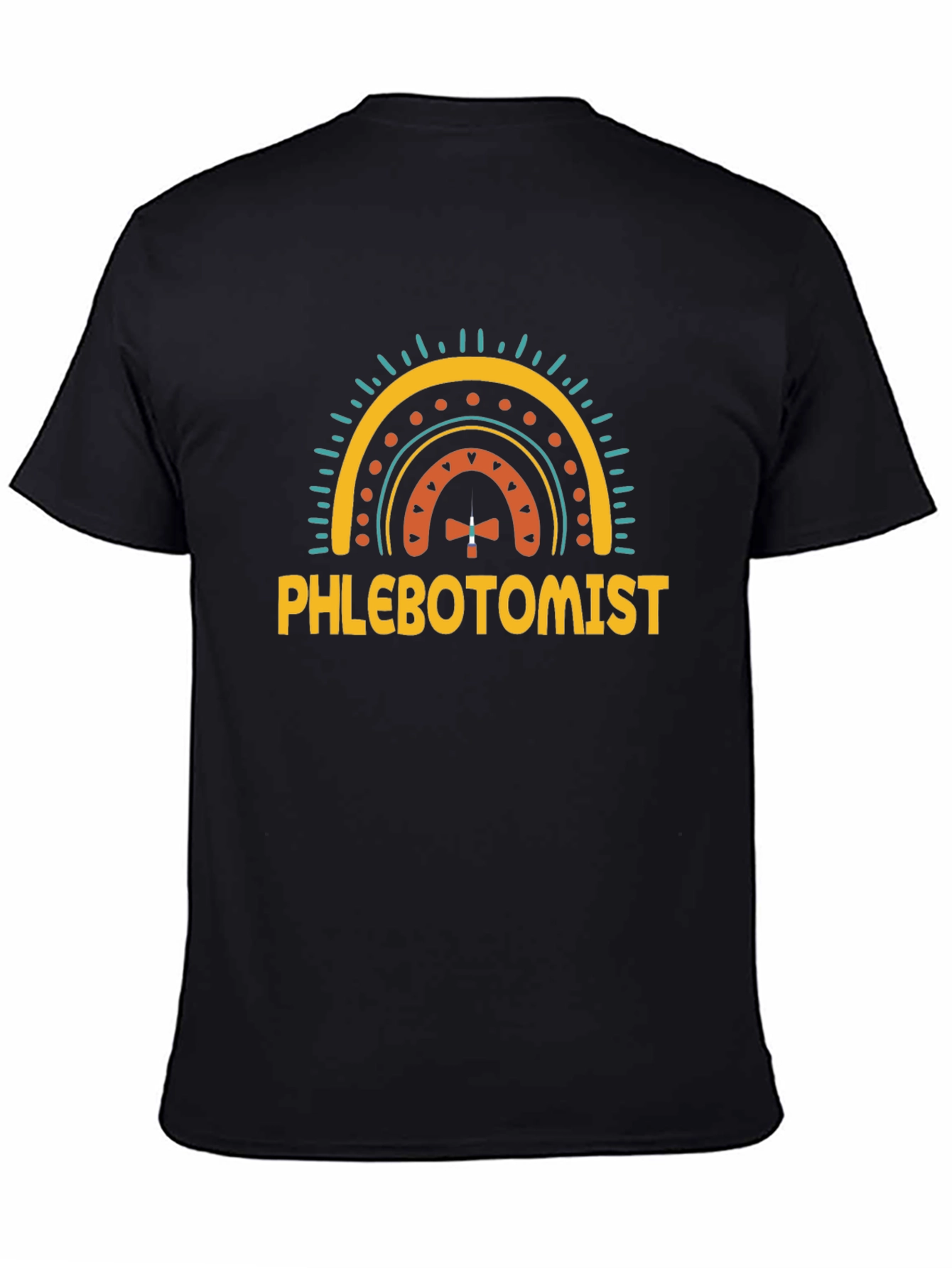 Phlebotomist Rainbow T-Shirt - Medical Professional Apparel