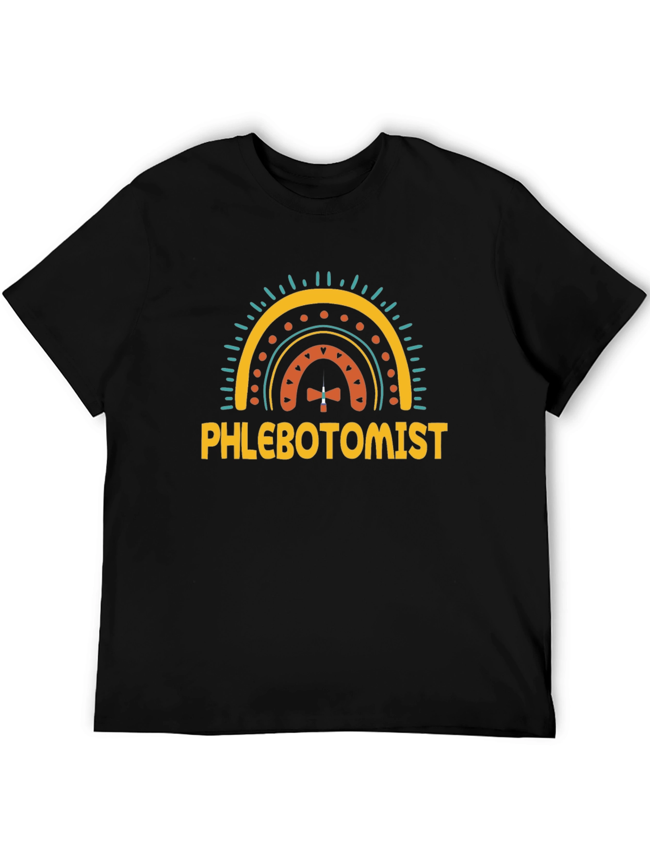 Phlebotomist Rainbow T-Shirt - Medical Professional Apparel