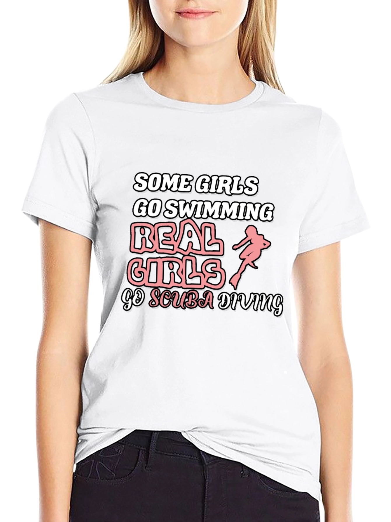 Scuba Diving Girls Graphic Tee