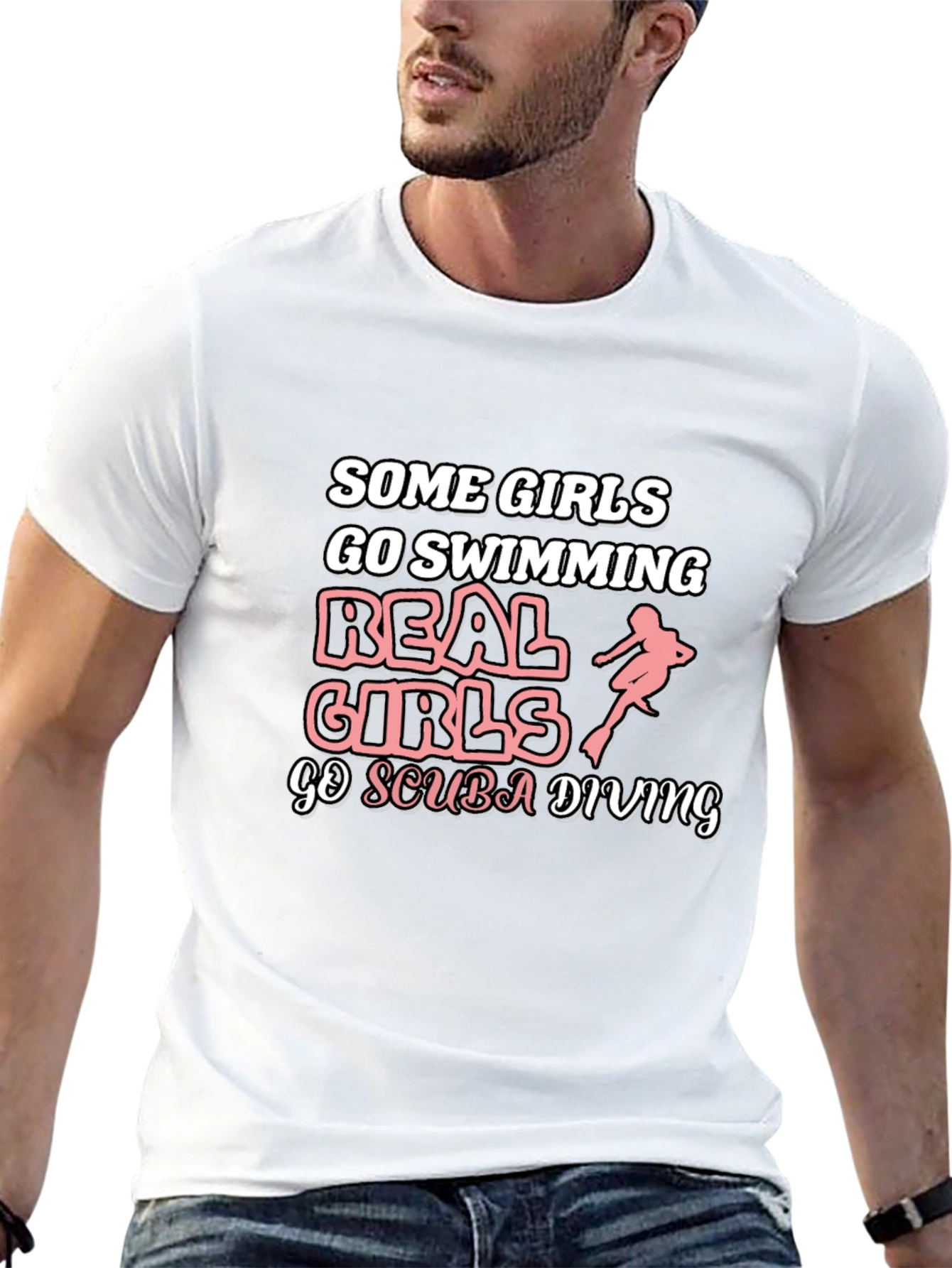 Scuba Diving Girls Graphic Tee