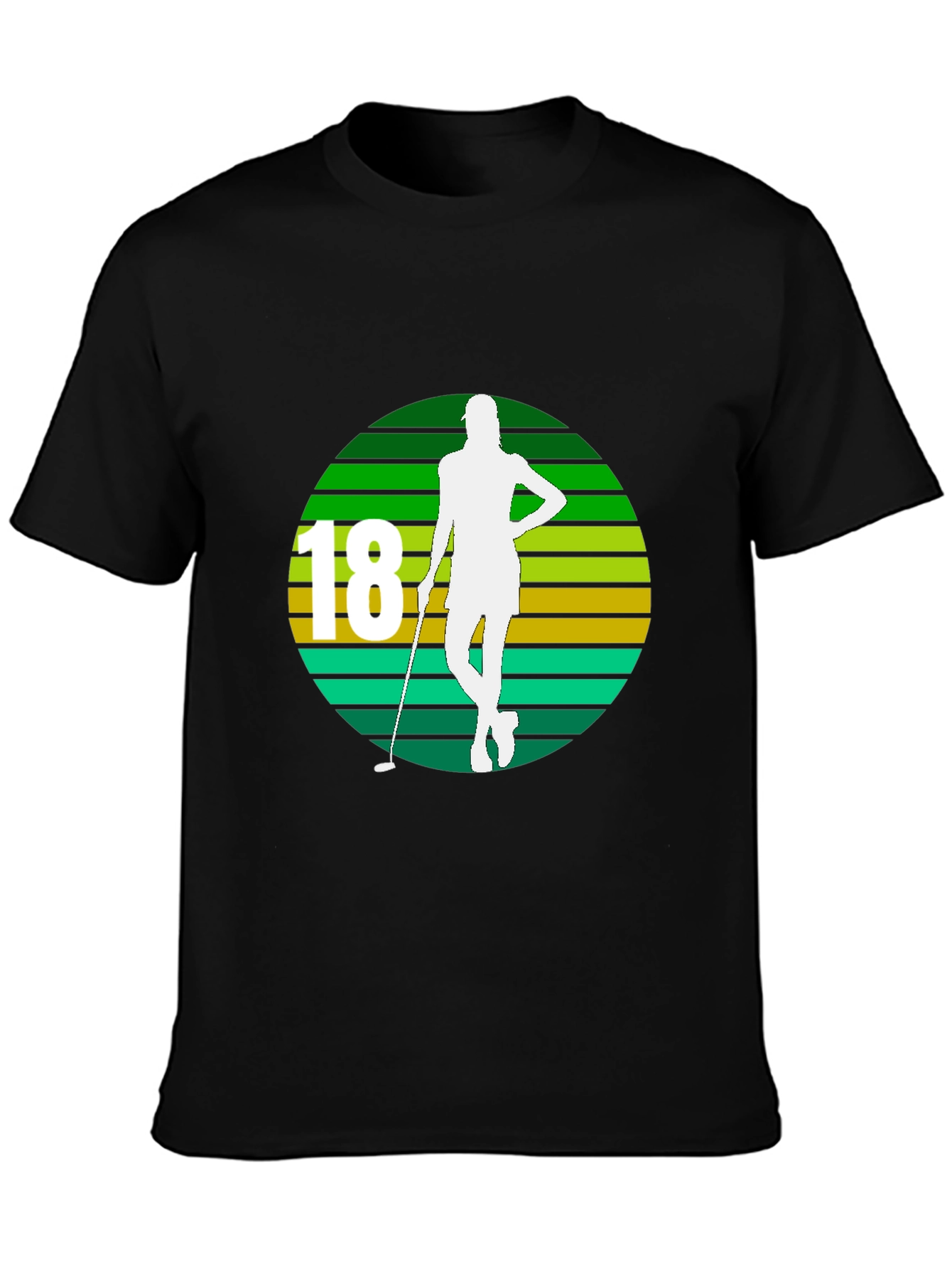 Golfing Girl Tee - 18th Birthday Gift