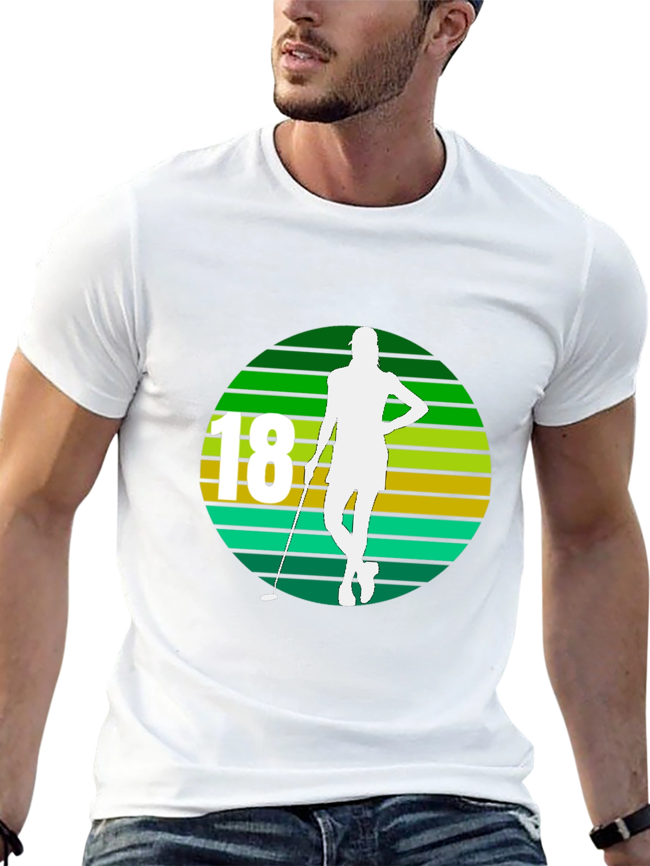 Golfing Girl Tee - 18th Birthday Gift