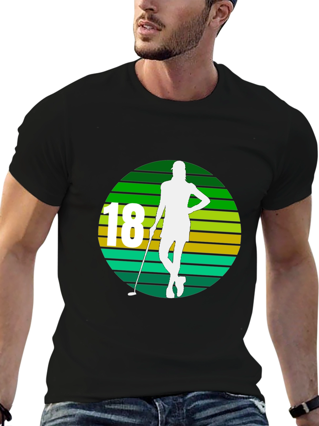 Golfing Girl Tee - 18th Birthday Gift