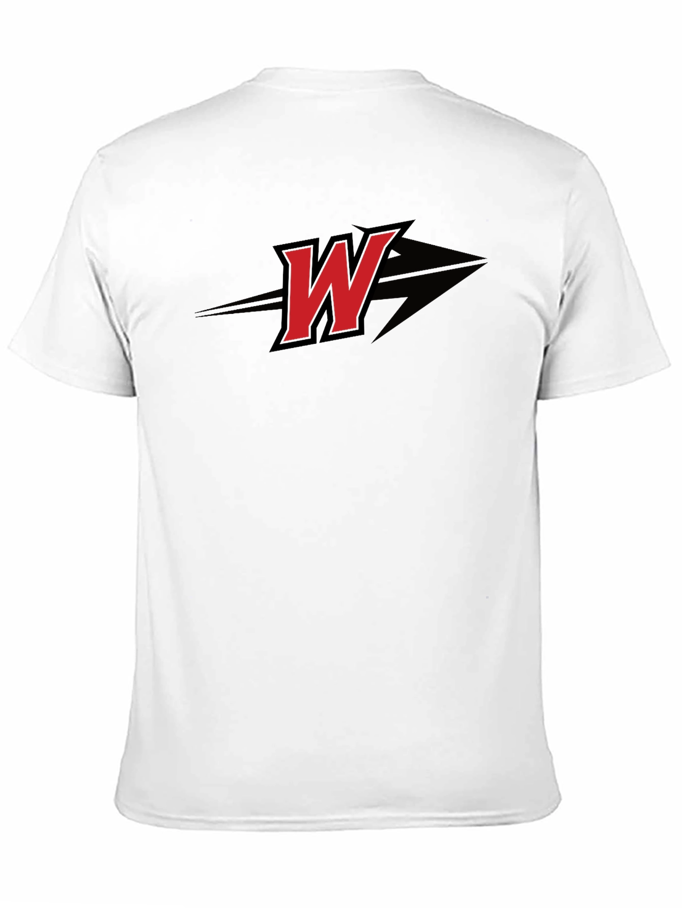 Bold W Graphic Tee - Stylish Black Shirt