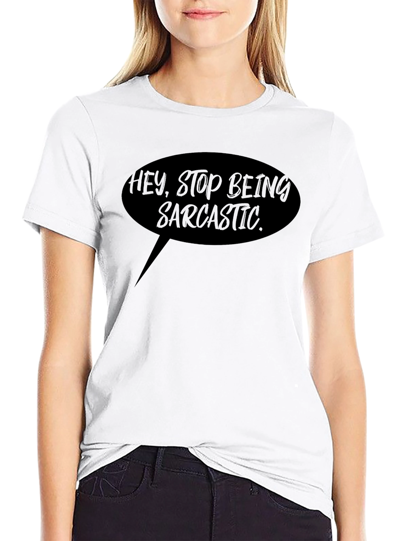 Sarcastic Humor Graphic Tee - Mens Black T-Shirt