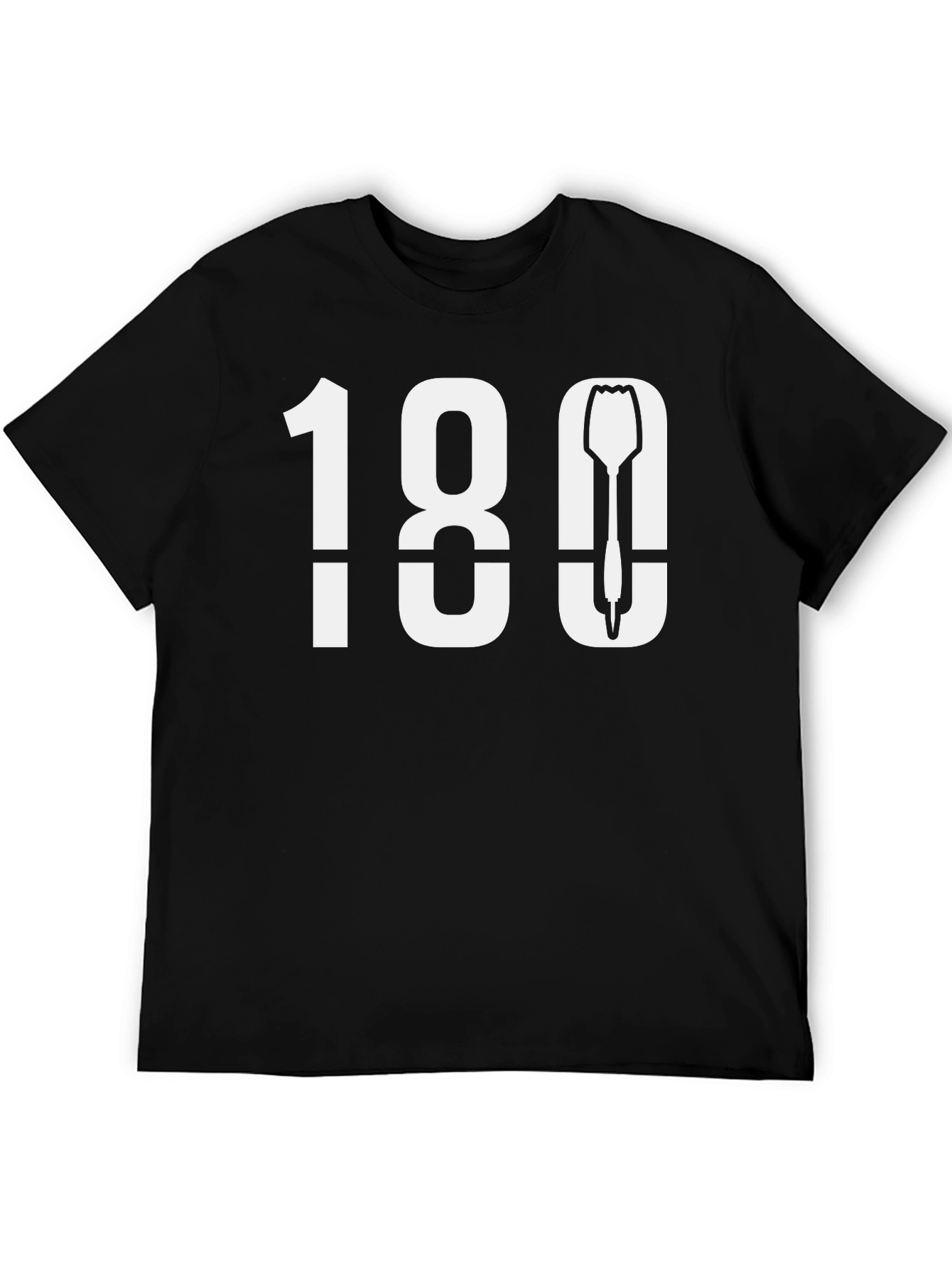 Darts 180 T-Shirt - Bullseye Design