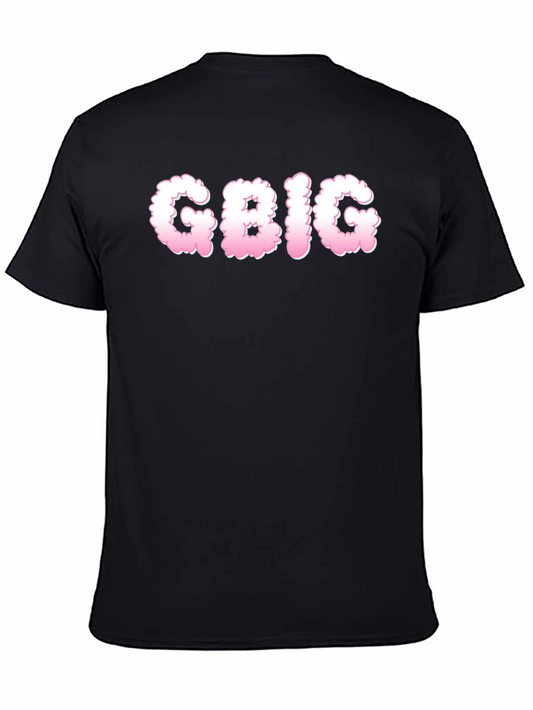 GBIG Cloud Letter Print T-Shirt