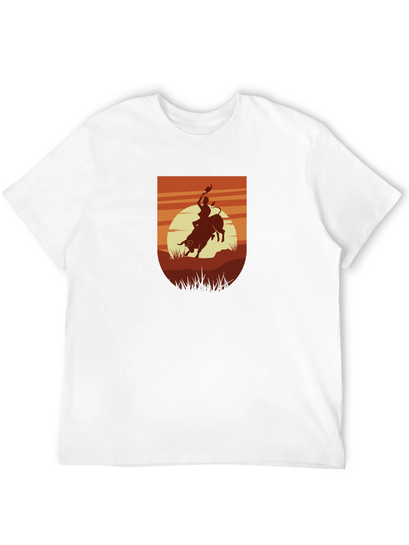 Rodeo Sunset Black T-Shirt