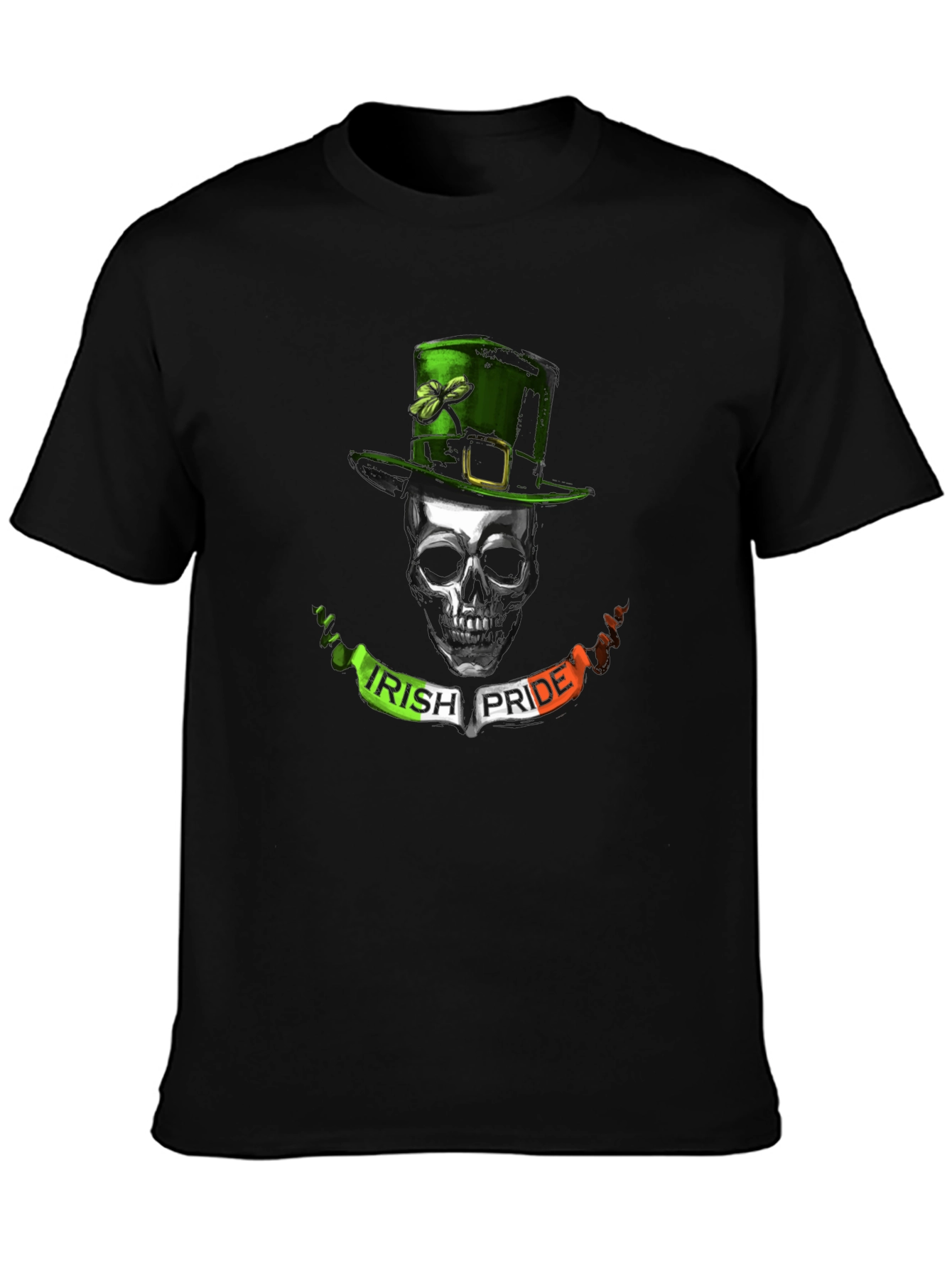 Irish Pride Skull T-Shirt - St. Patricks Day