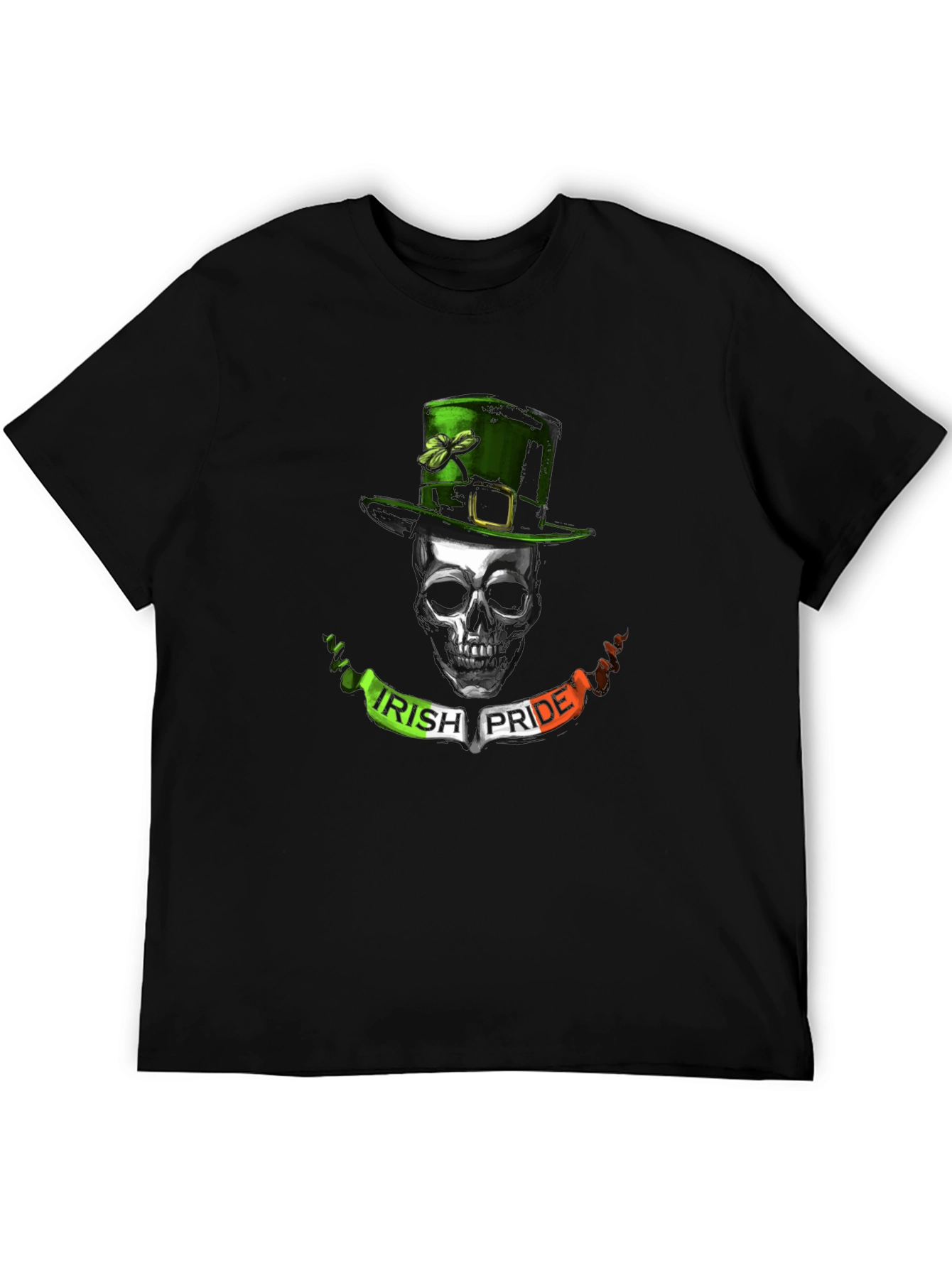 Irish Pride Skull T-Shirt - St. Patricks Day